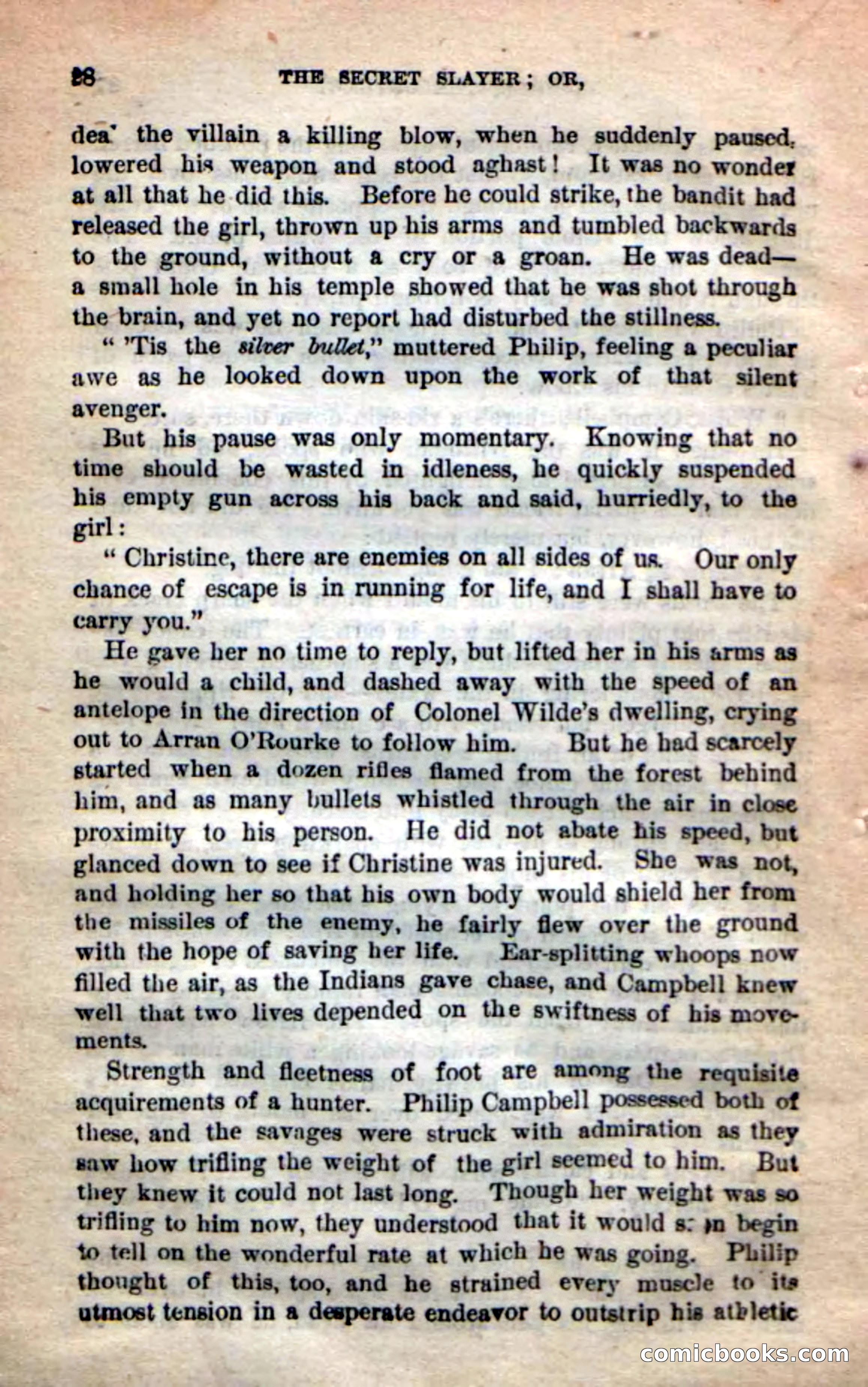 Beadle's New Dime Novels: 'Dingle, the Outlaw' — page 24 of 100