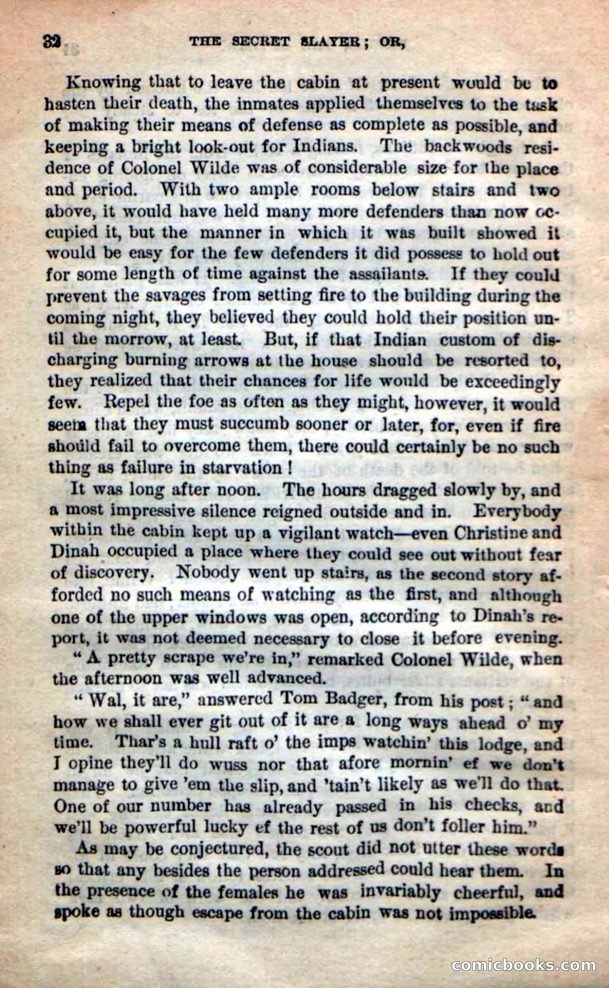 Beadle's New Dime Novels: 'Dingle, the Outlaw' — page 28 of 100