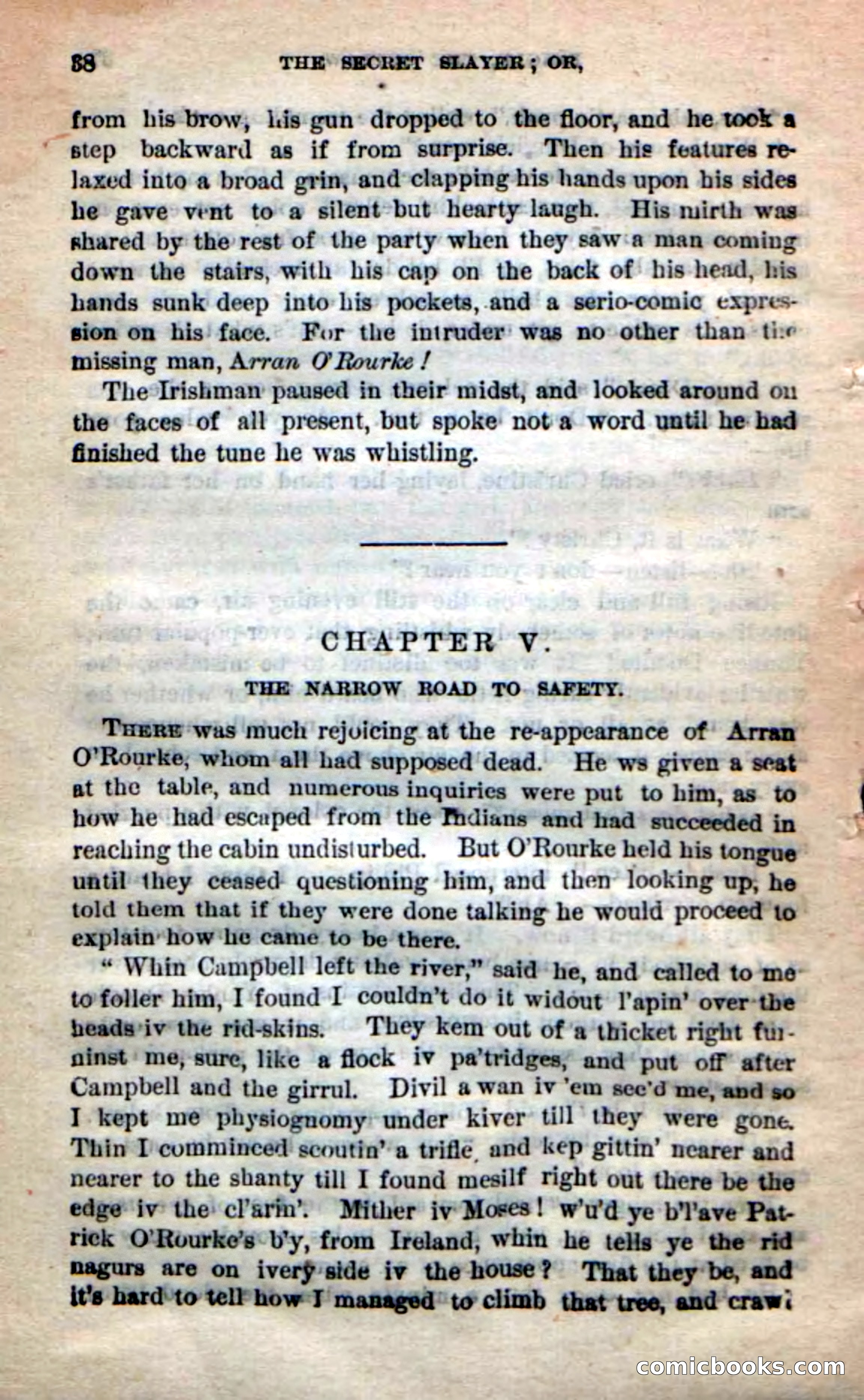 Beadle's New Dime Novels: 'Dingle, the Outlaw' — page 34 of 100