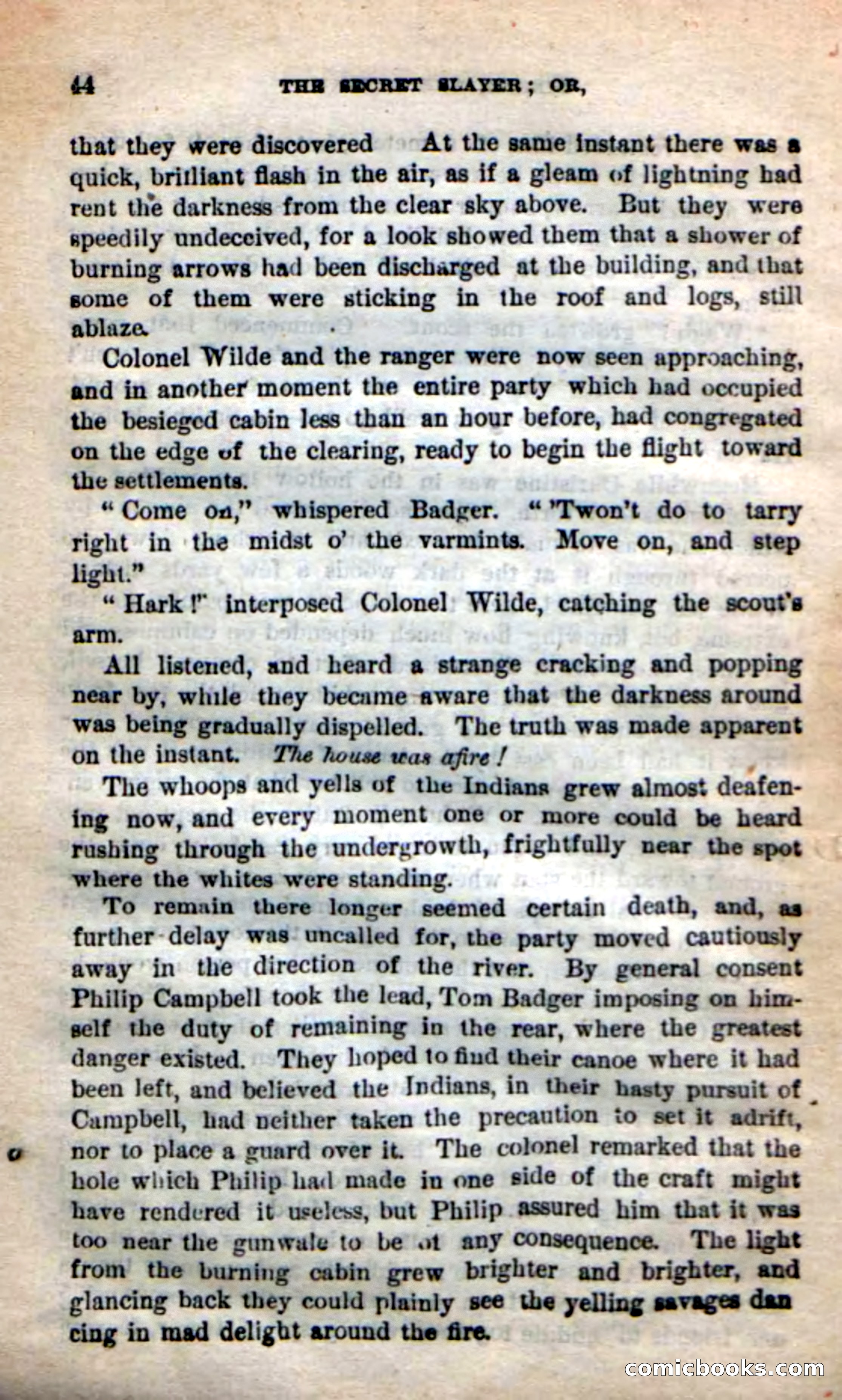 Beadle's New Dime Novels: 'Dingle, the Outlaw' — page 40 of 100