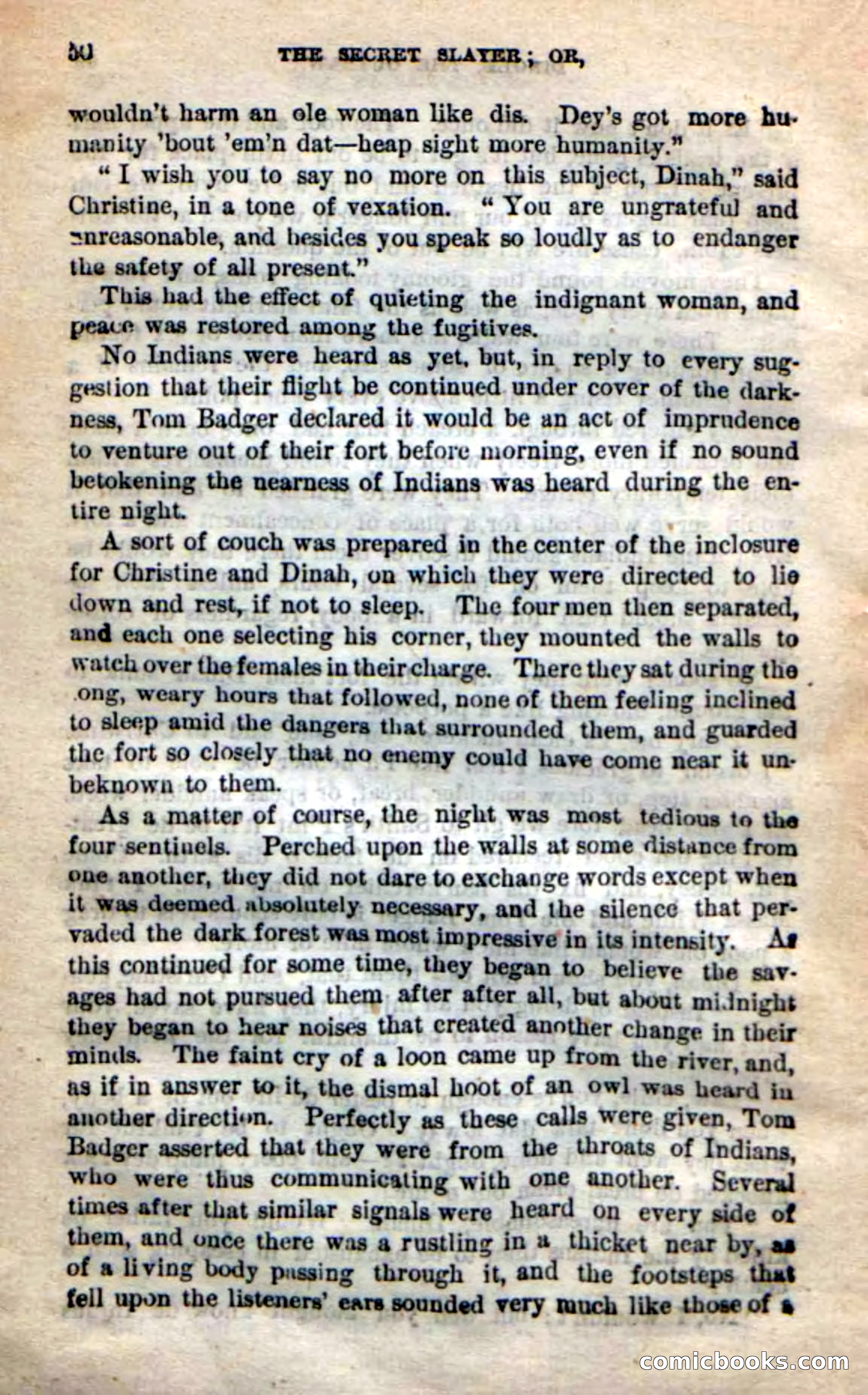 Beadle's New Dime Novels: 'Dingle, the Outlaw' — page 46 of 100