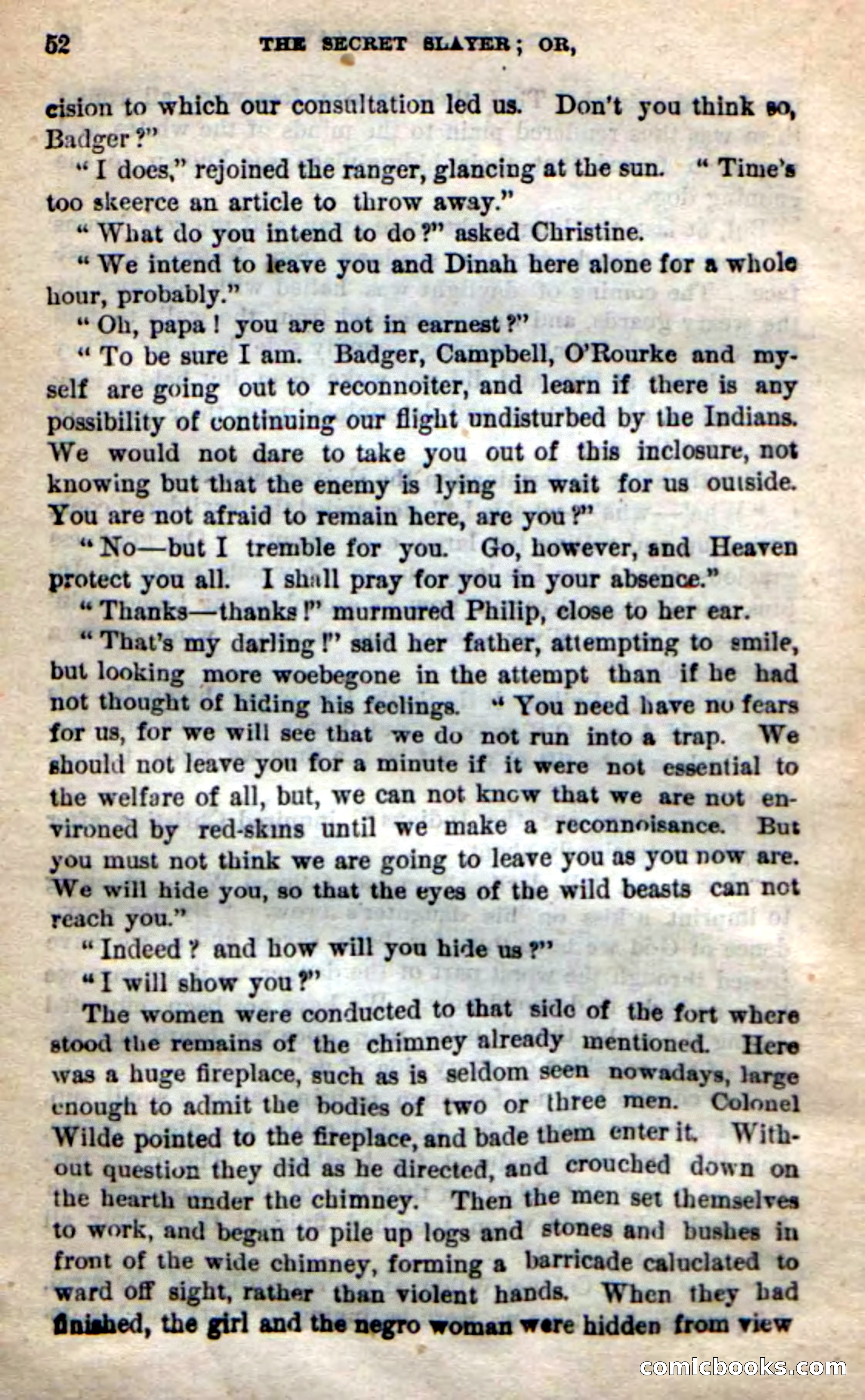 Beadle's New Dime Novels: 'Dingle, the Outlaw' — page 48 of 100