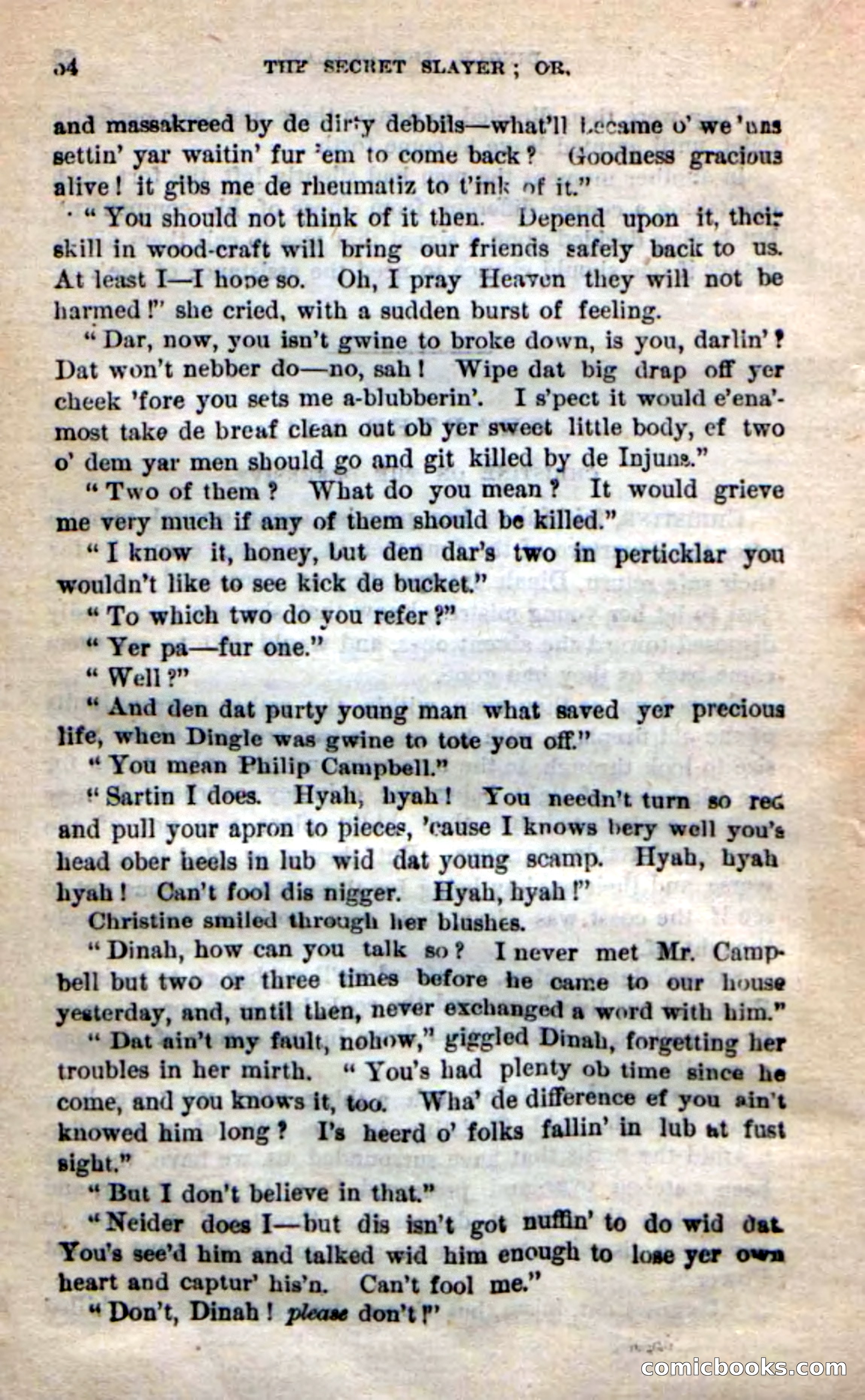 Beadle's New Dime Novels: 'Dingle, the Outlaw' — page 50 of 100