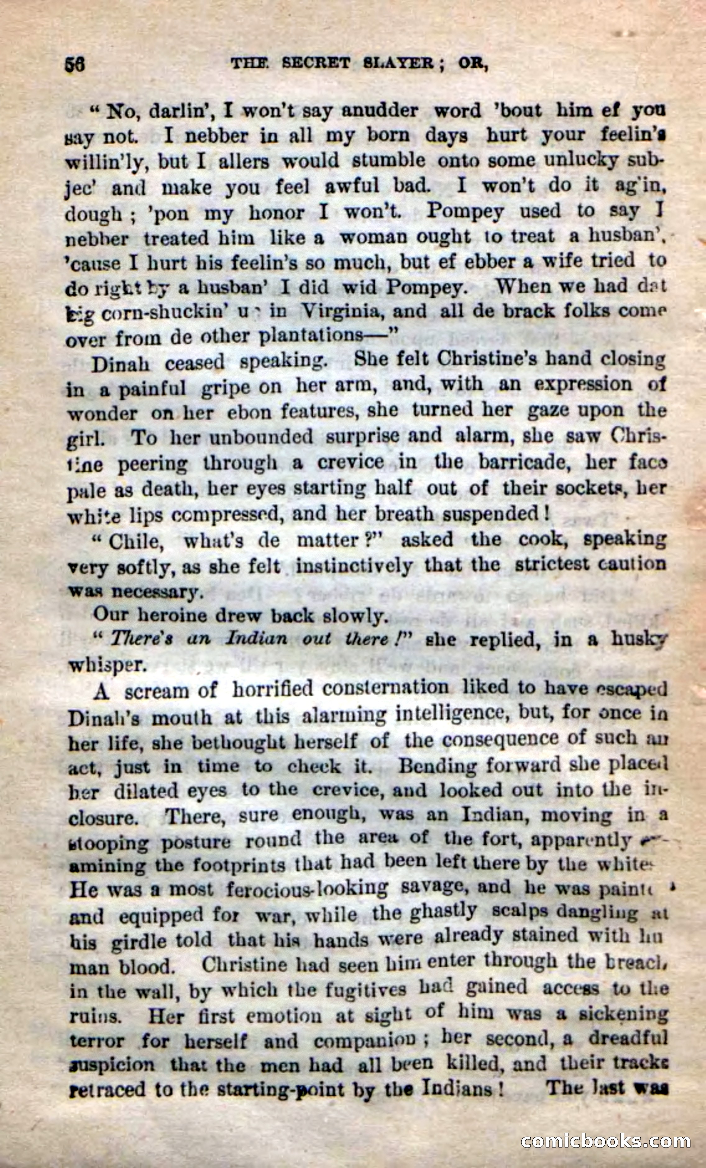 Beadle's New Dime Novels: 'Dingle, the Outlaw' — page 52 of 100