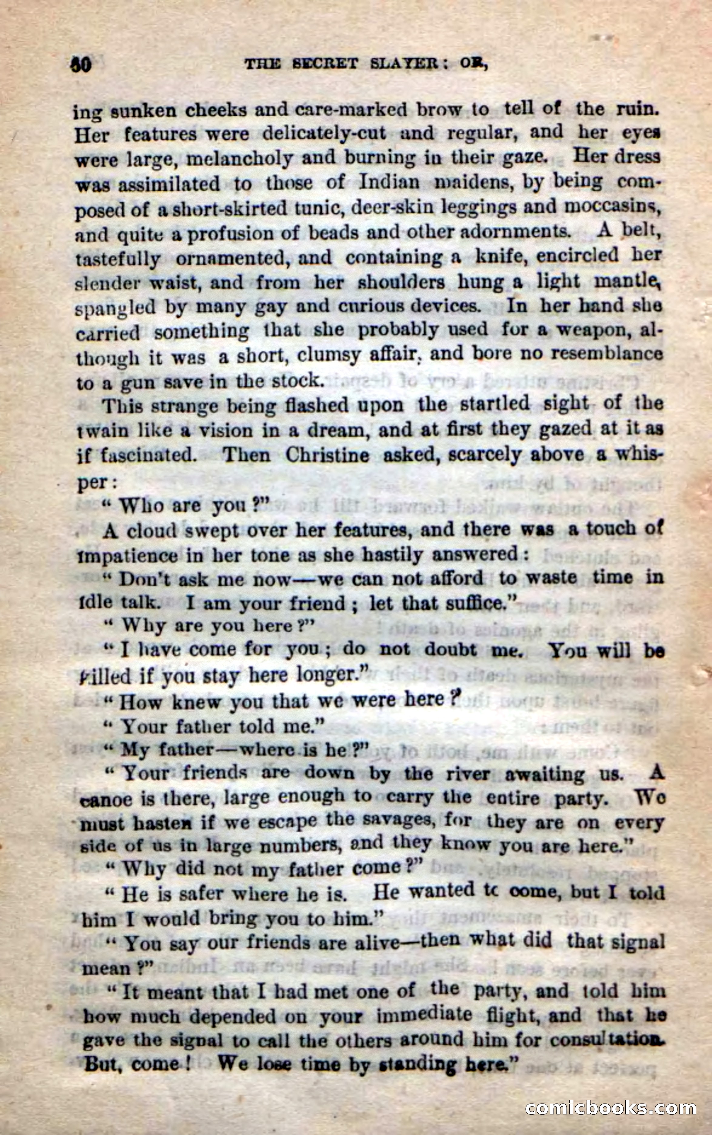 Beadle's New Dime Novels: 'Dingle, the Outlaw' — page 56 of 100