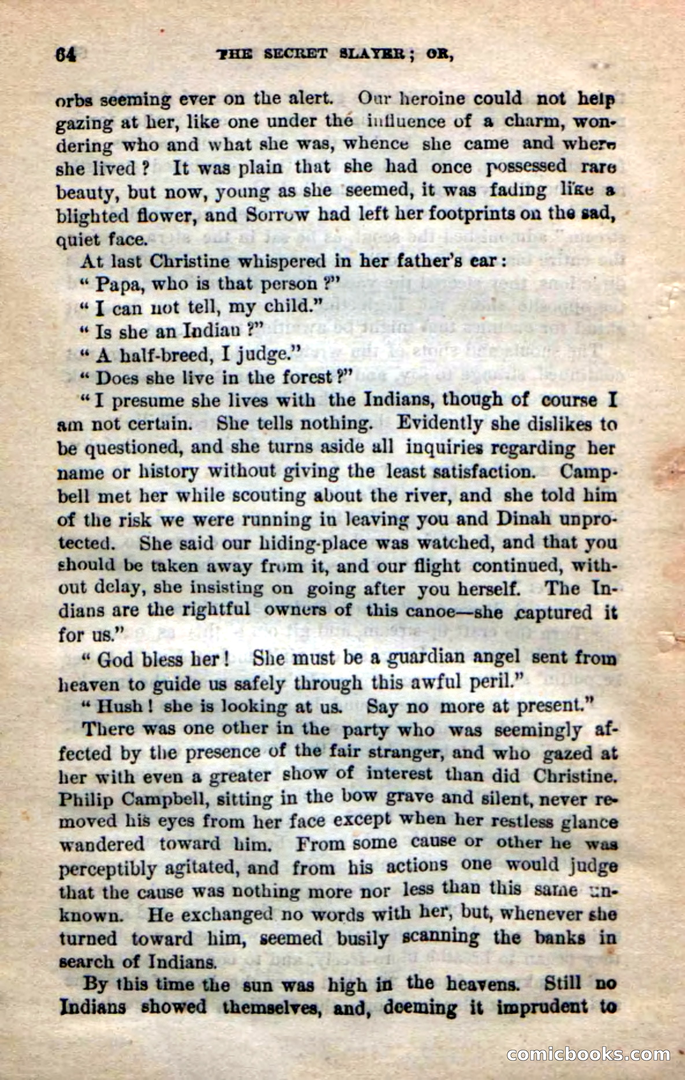 Beadle's New Dime Novels: 'Dingle, the Outlaw' — page 60 of 100