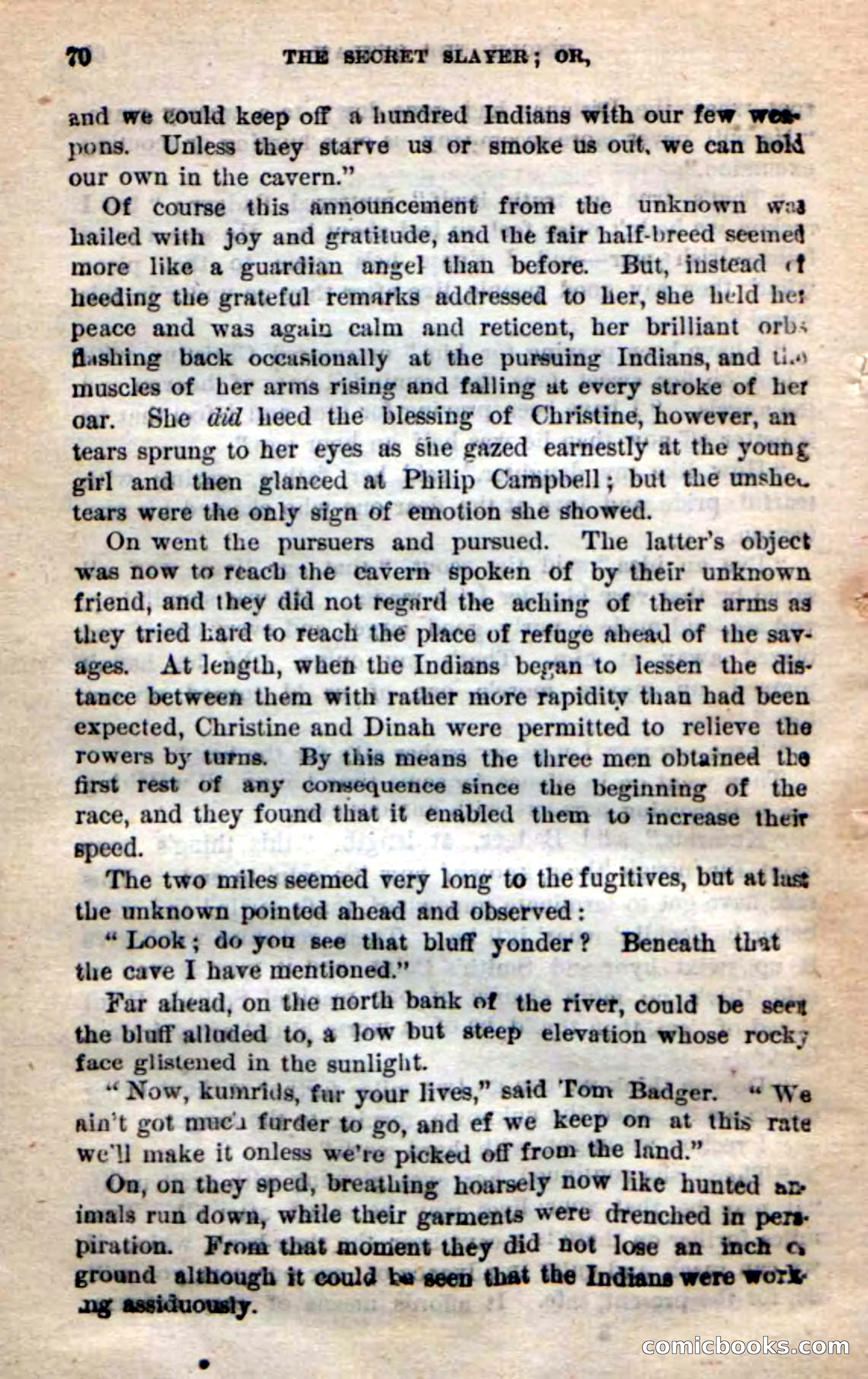 Beadle's New Dime Novels: 'Dingle, the Outlaw' — page 66 of 100
