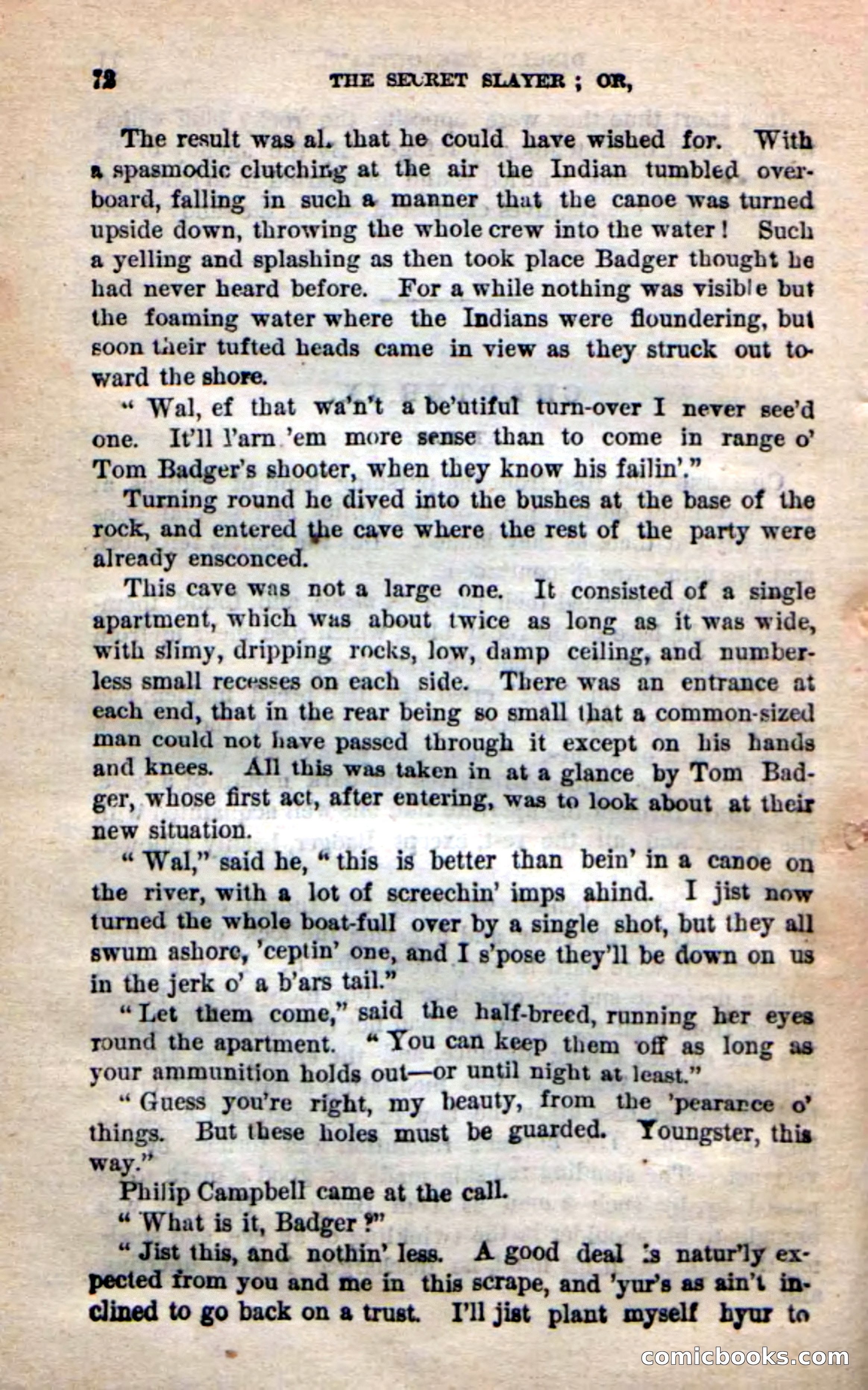 Beadle's New Dime Novels: 'Dingle, the Outlaw' — page 68 of 100