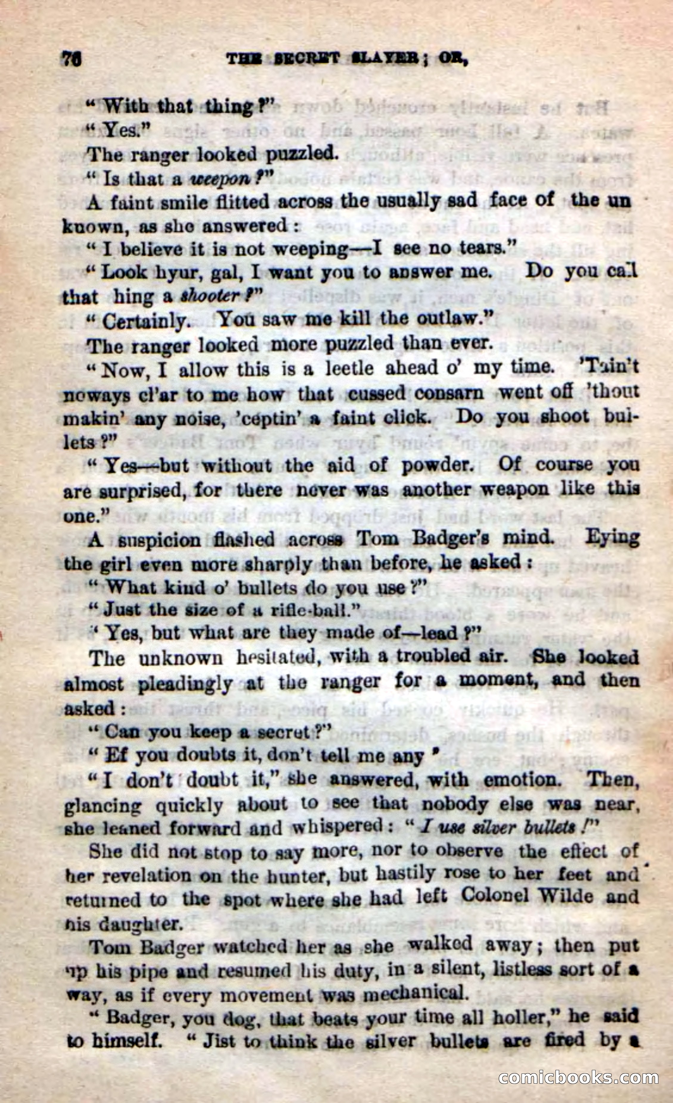Beadle's New Dime Novels: 'Dingle, the Outlaw' — page 72 of 100