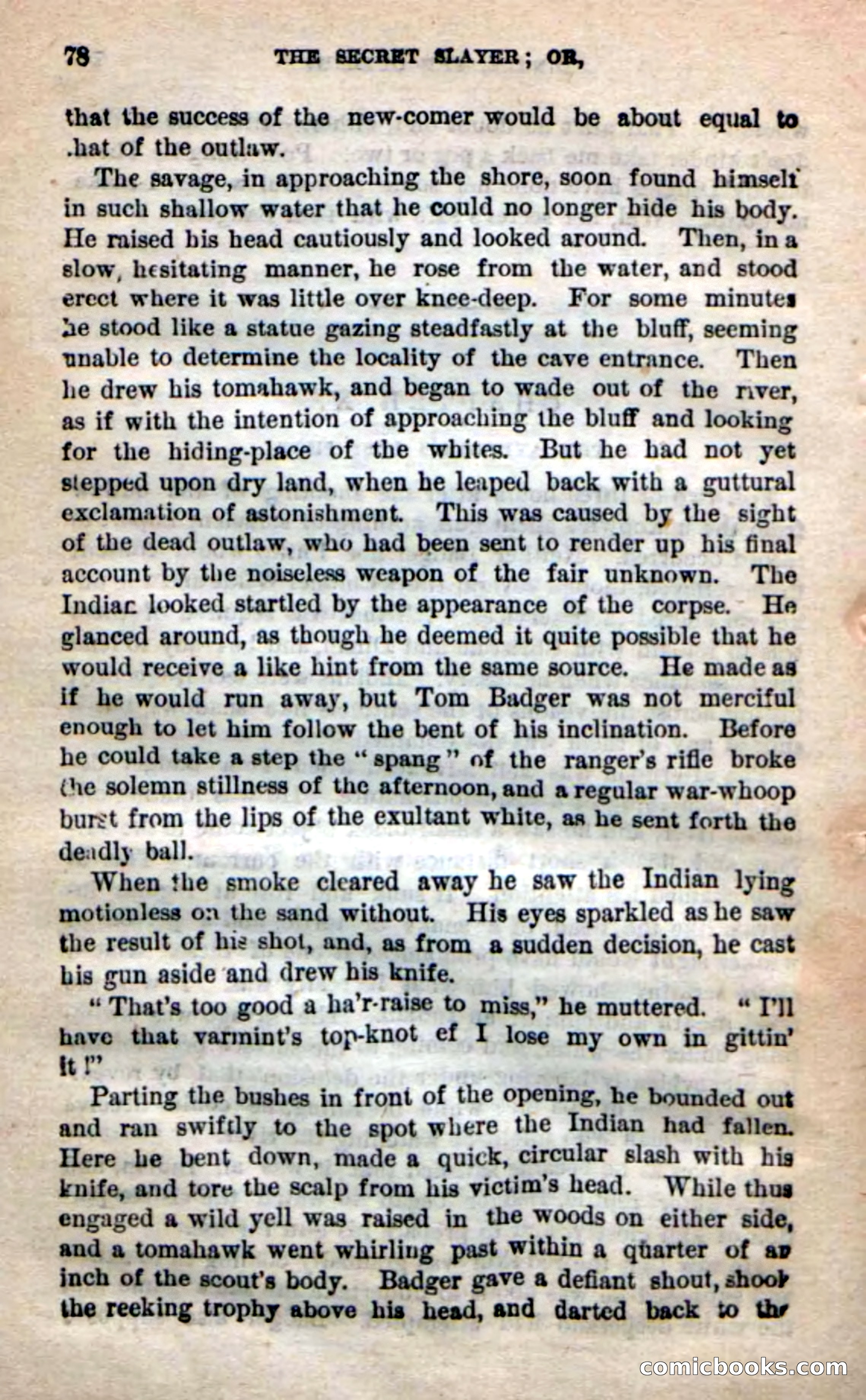 Beadle's New Dime Novels: 'Dingle, the Outlaw' — page 74 of 100