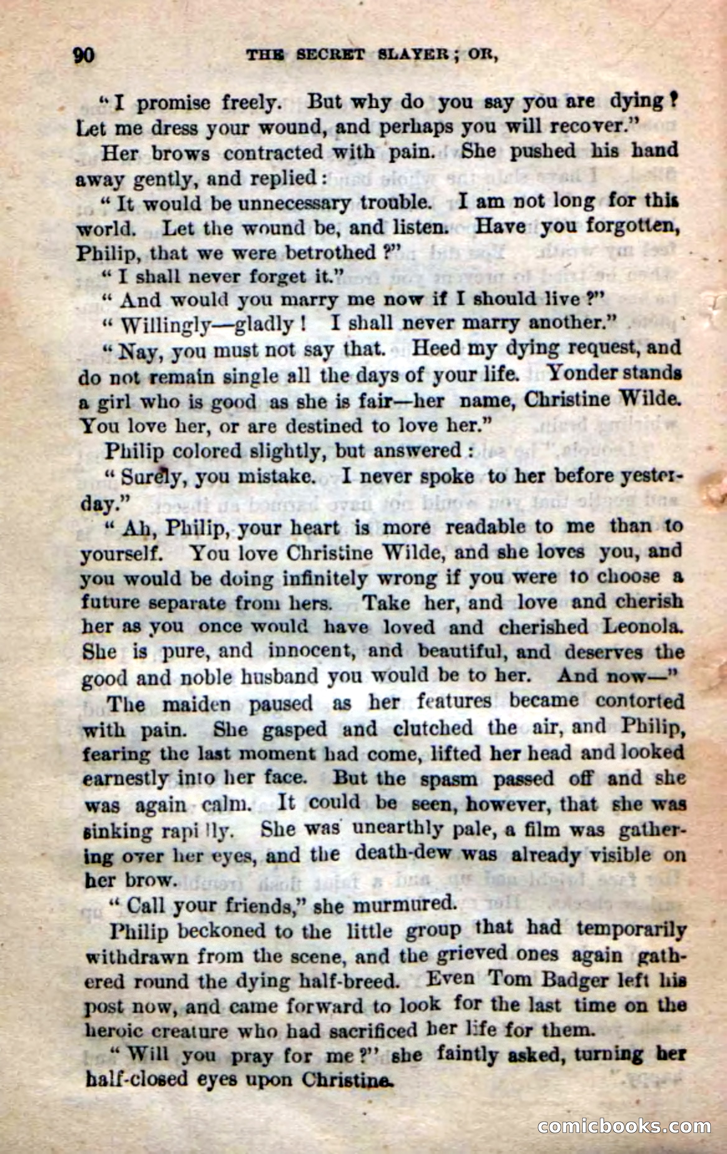 Beadle's New Dime Novels: 'Dingle, the Outlaw' — page 86 of 100