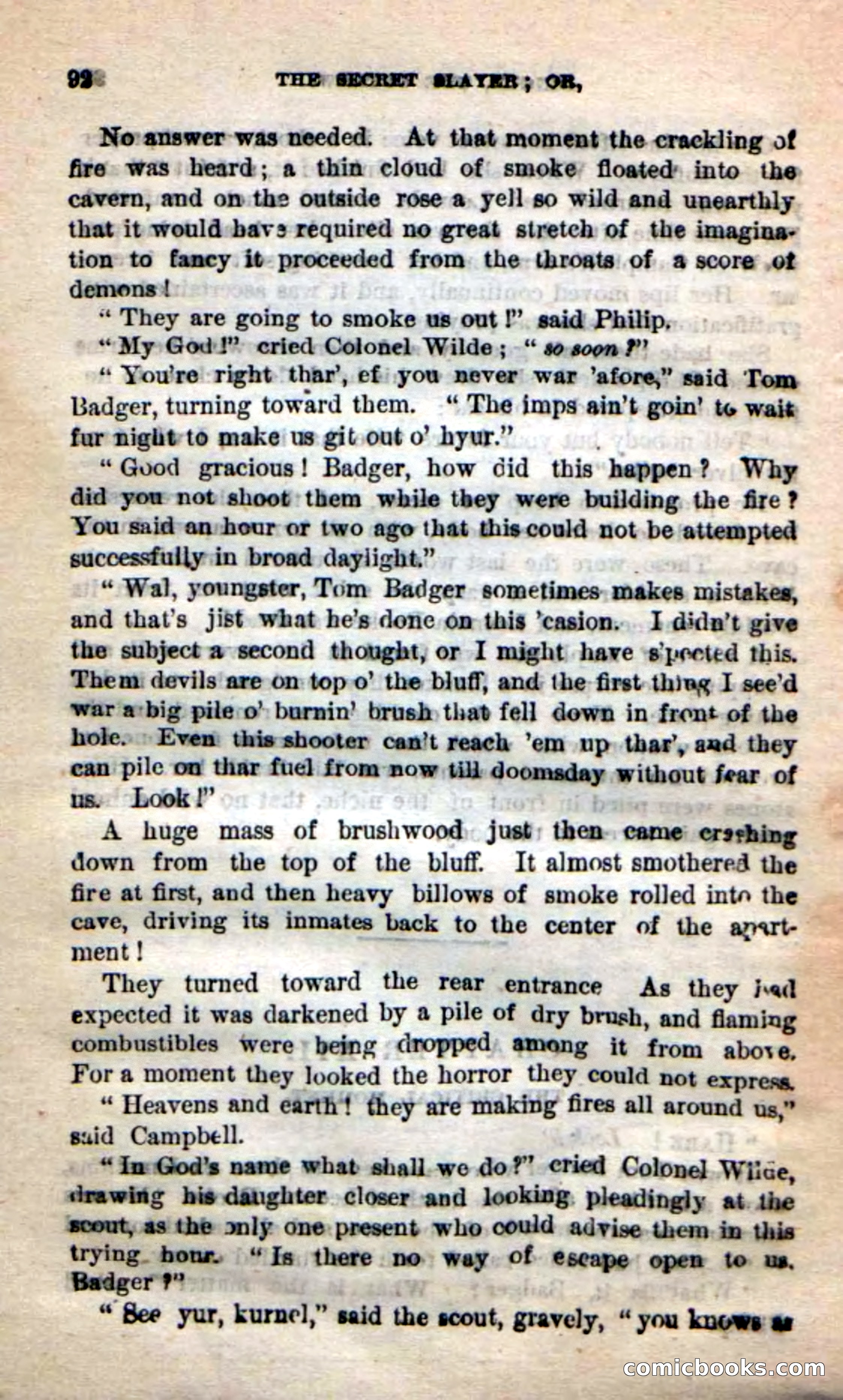 Beadle's New Dime Novels: 'Dingle, the Outlaw' — page 88 of 100