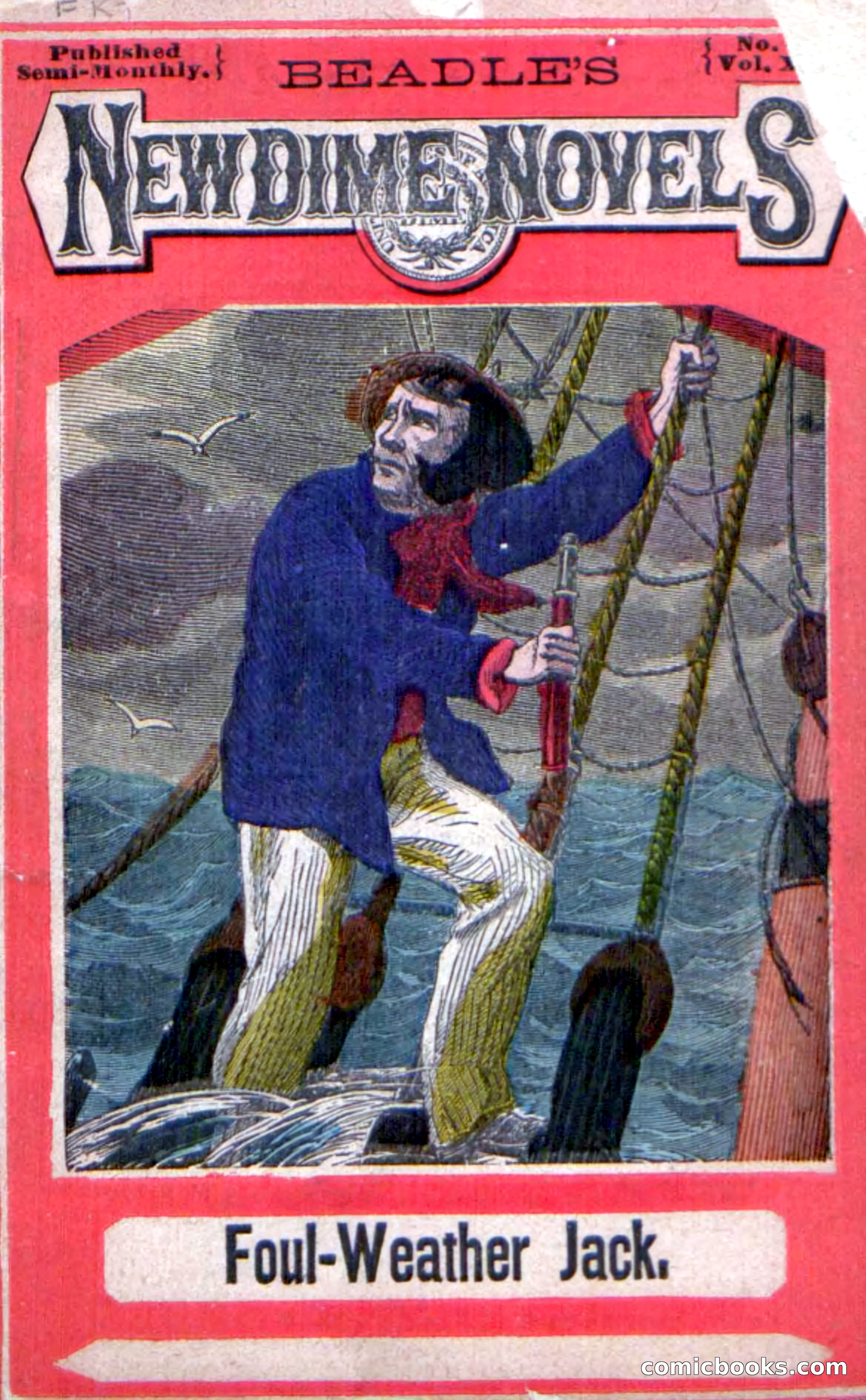 Beadle's New Dime Novels: Foul-Weather Jack