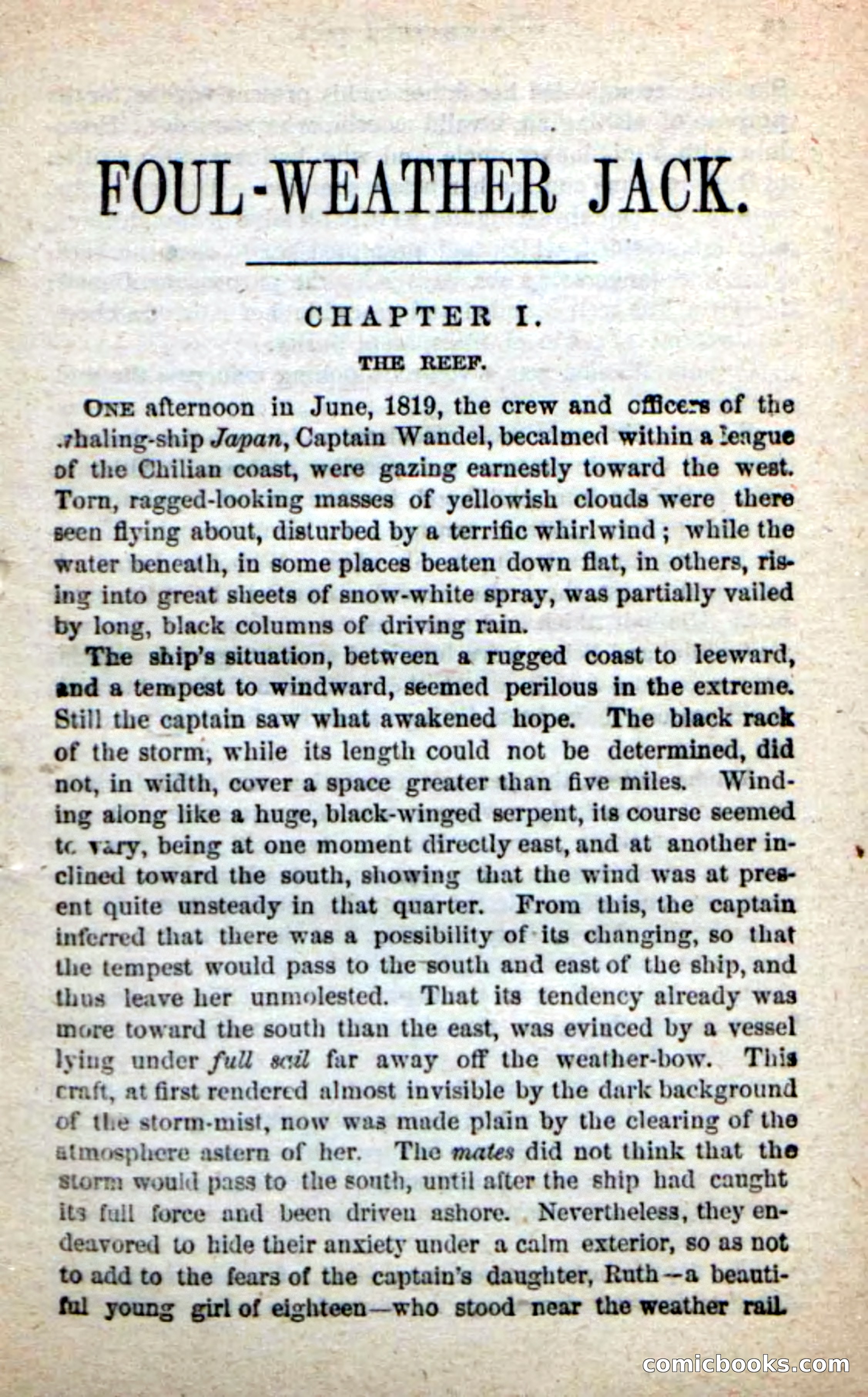 Beadle's New Dime Novels: Foul-Weather Jack — page 5 of 100