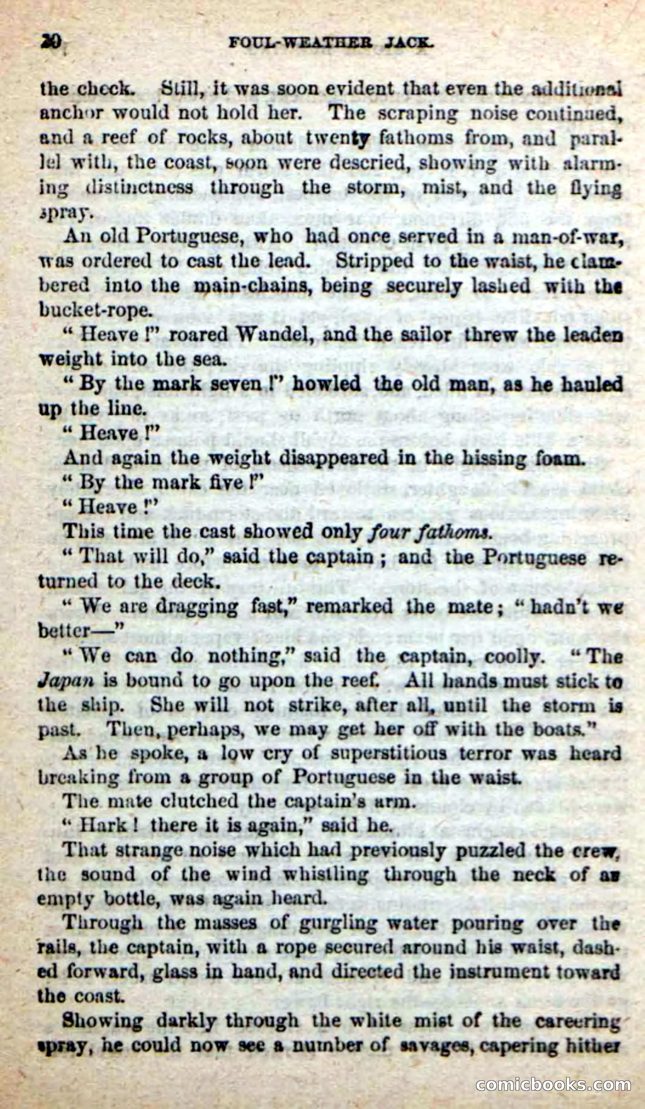 Beadle's New Dime Novels: Foul-Weather Jack — page 16 of 100