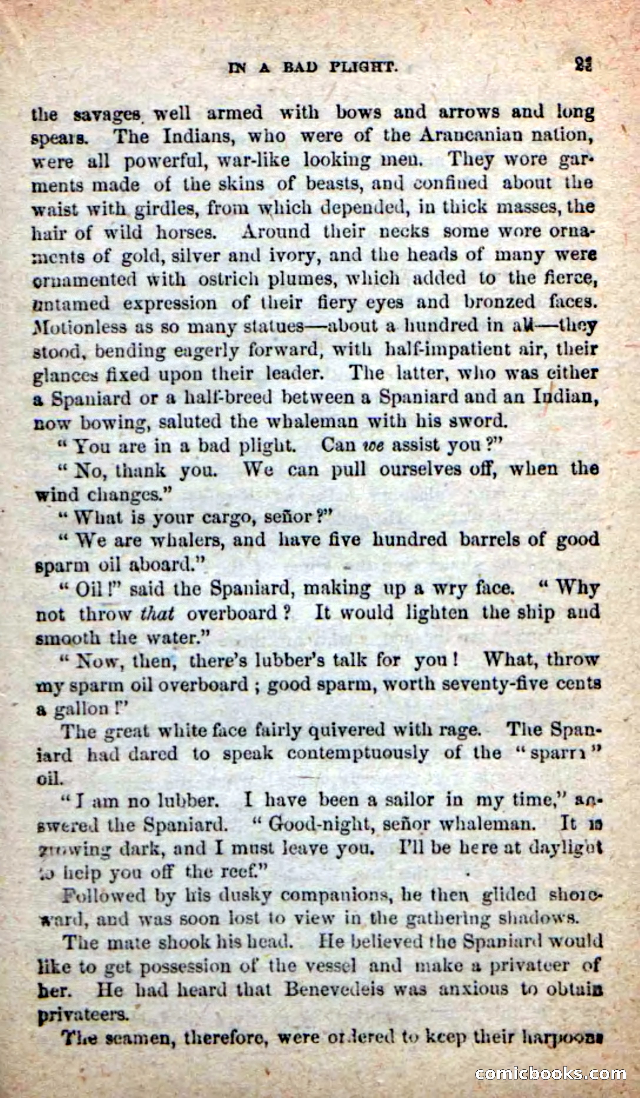 Beadle's New Dime Novels: Foul-Weather Jack — page 19 of 100
