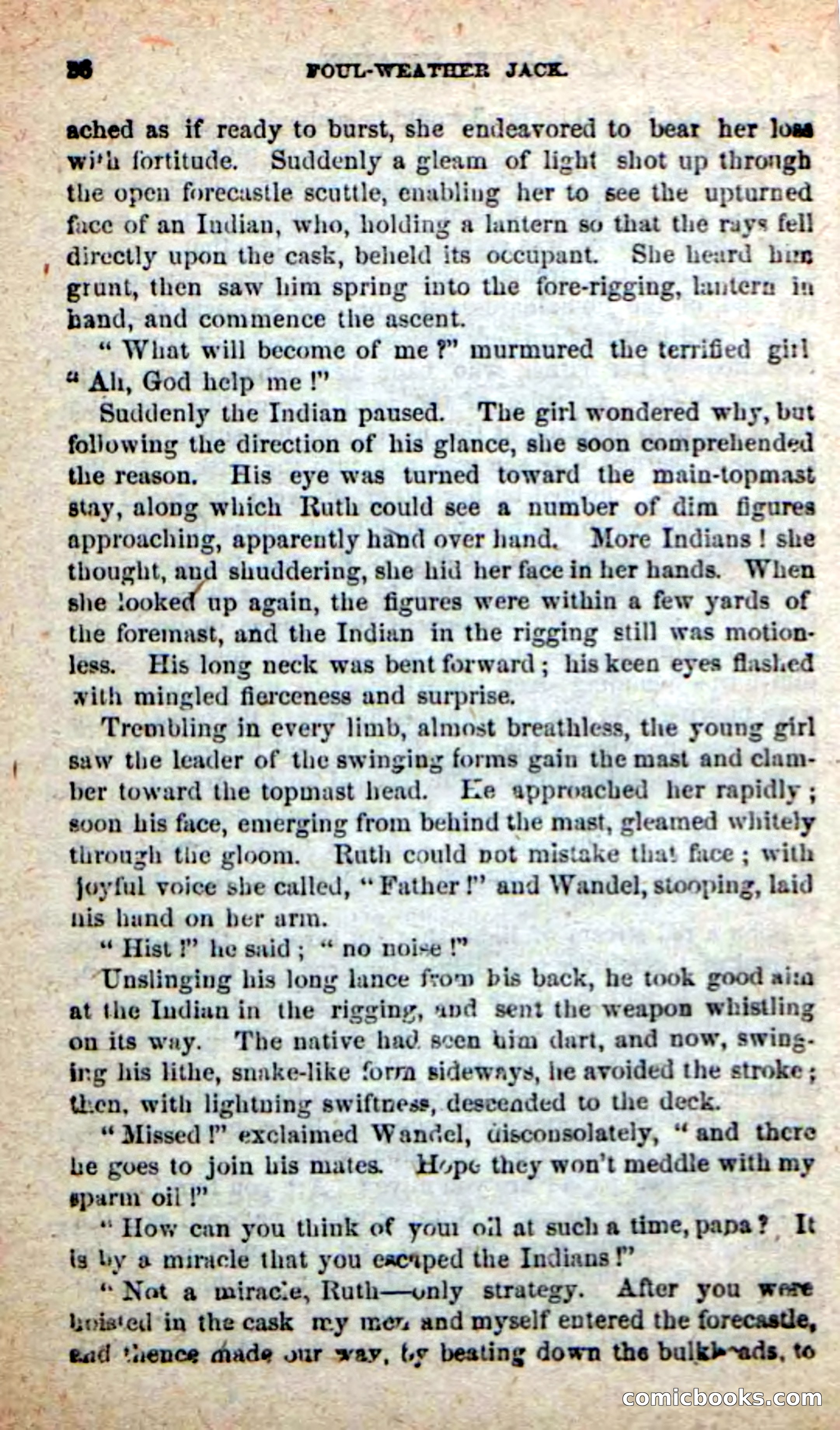 Beadle's New Dime Novels: Foul-Weather Jack — page 22 of 100