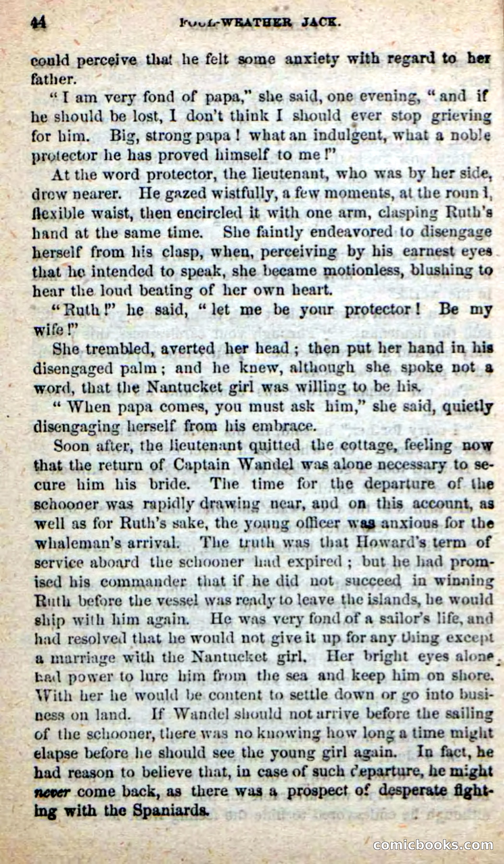 Beadle's New Dime Novels: Foul-Weather Jack — page 40 of 100