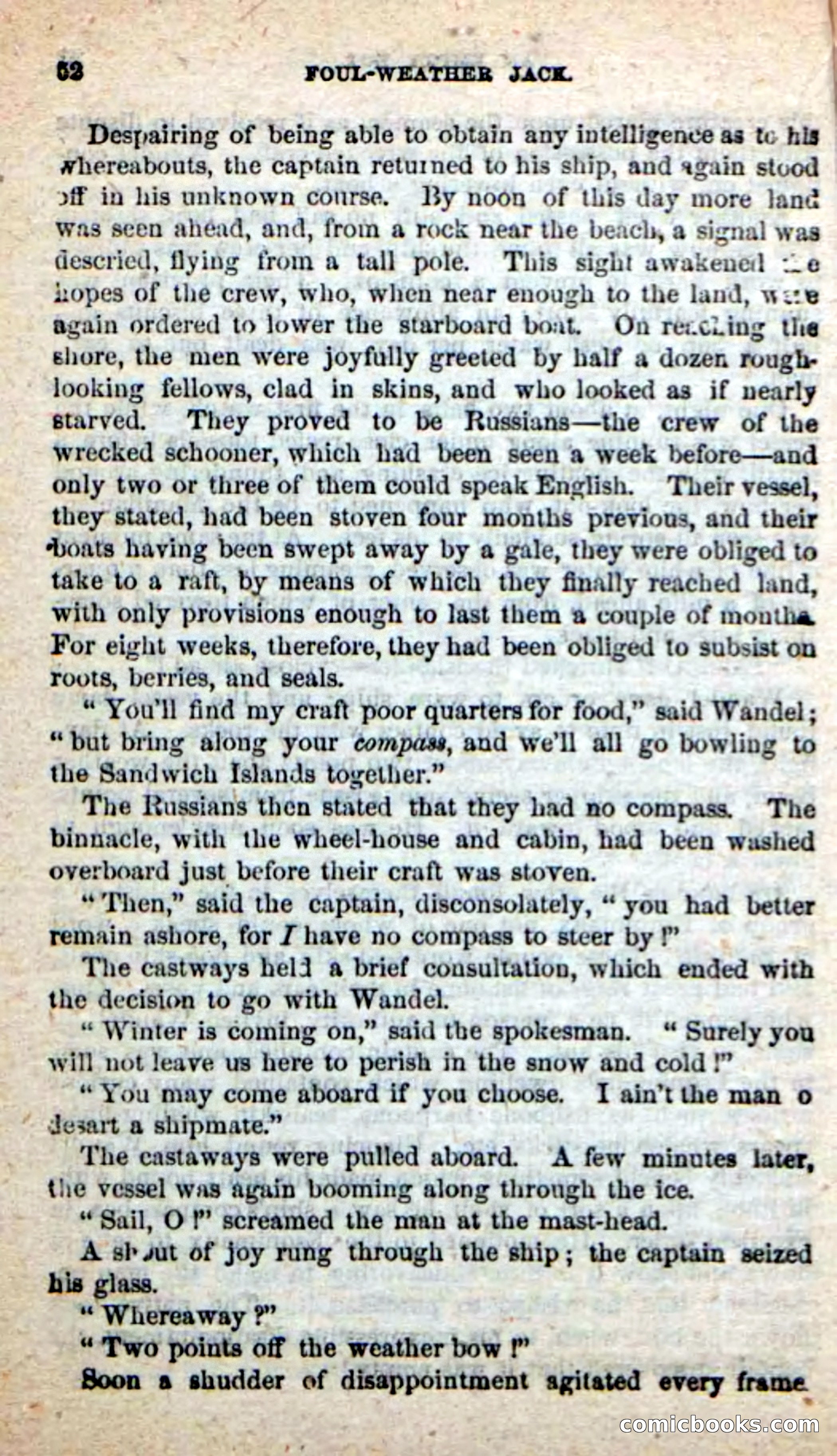 Beadle's New Dime Novels: Foul-Weather Jack — page 48 of 100