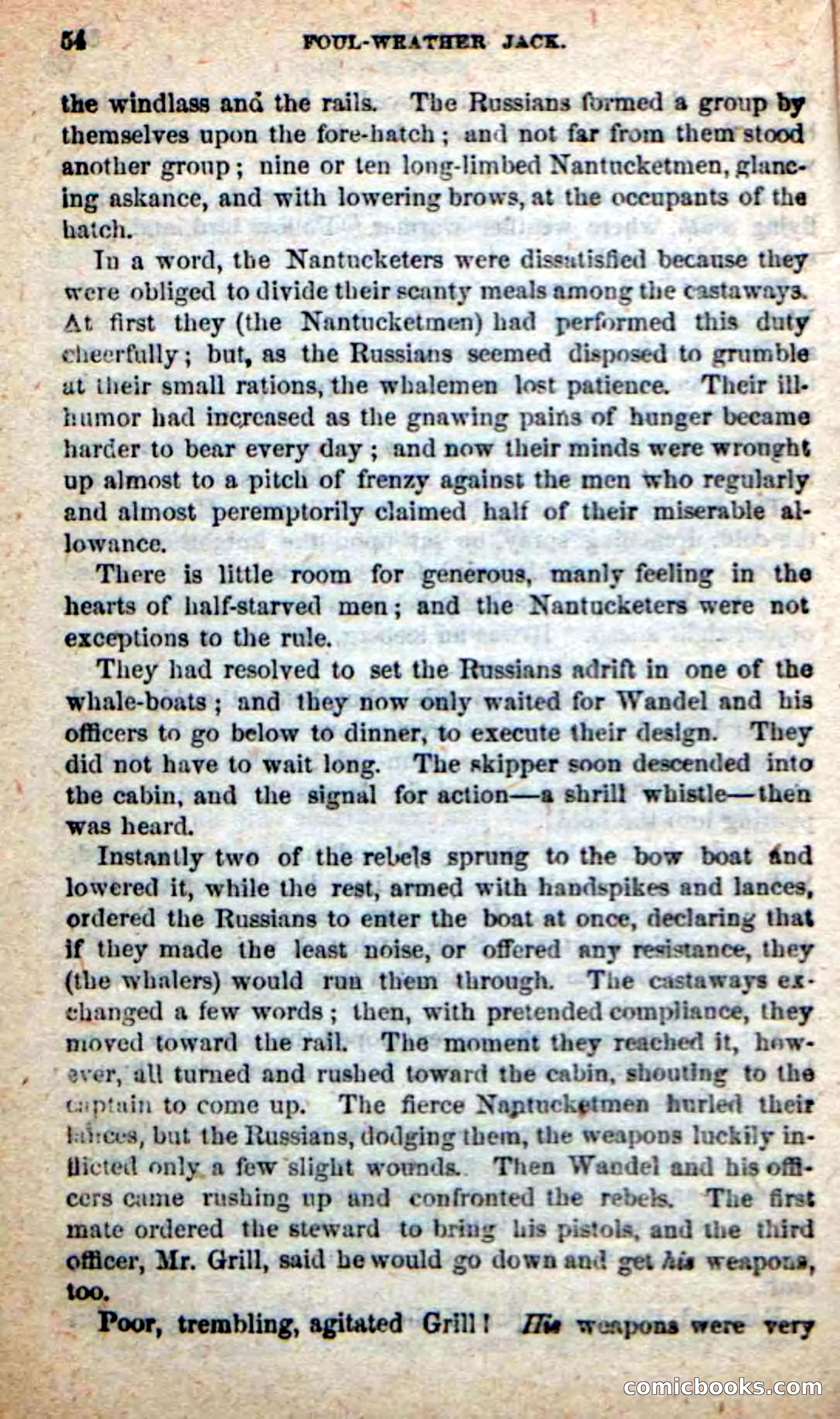 Beadle's New Dime Novels: Foul-Weather Jack — page 50 of 100
