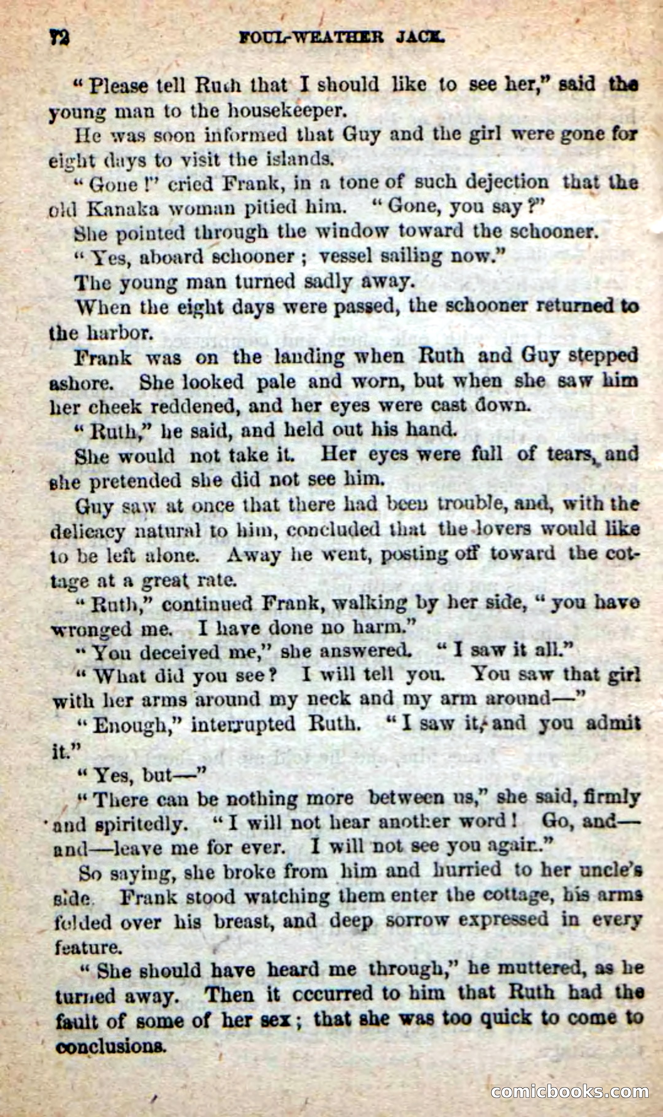 Beadle's New Dime Novels: Foul-Weather Jack — page 68 of 100