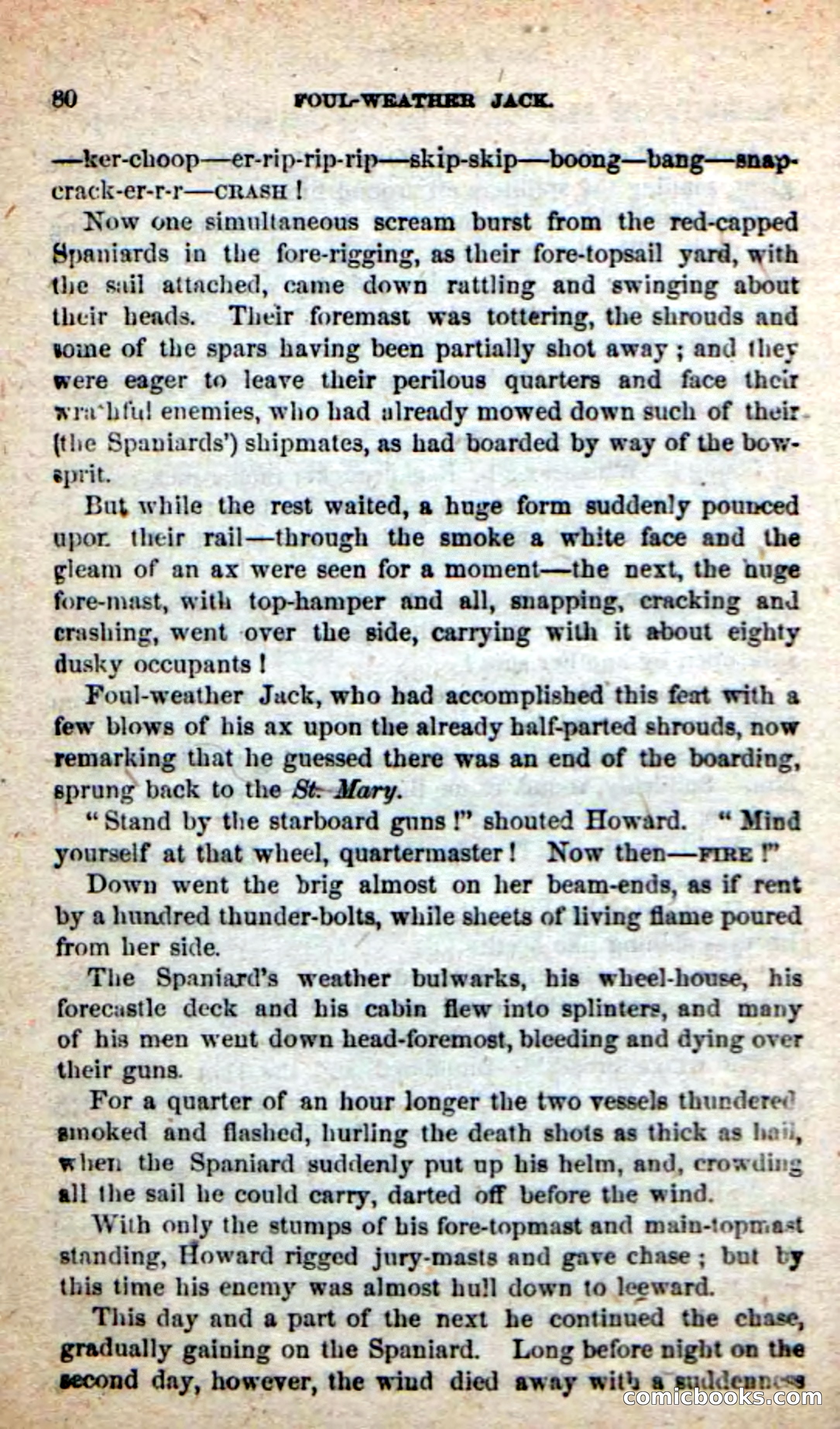 Beadle's New Dime Novels: Foul-Weather Jack — page 76 of 100
