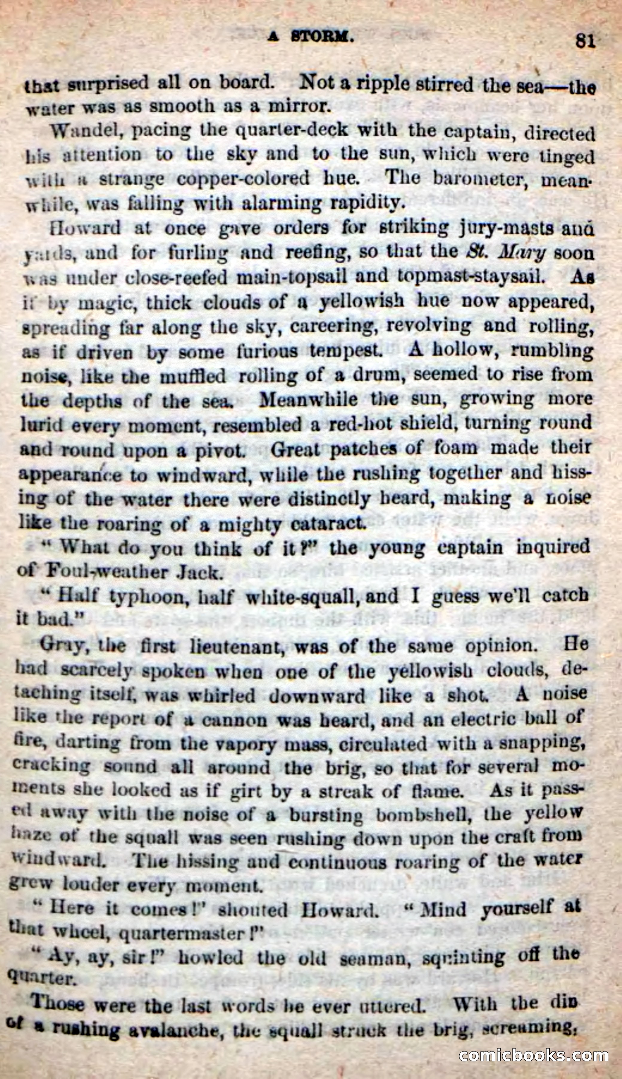 Beadle's New Dime Novels: Foul-Weather Jack — page 77 of 100