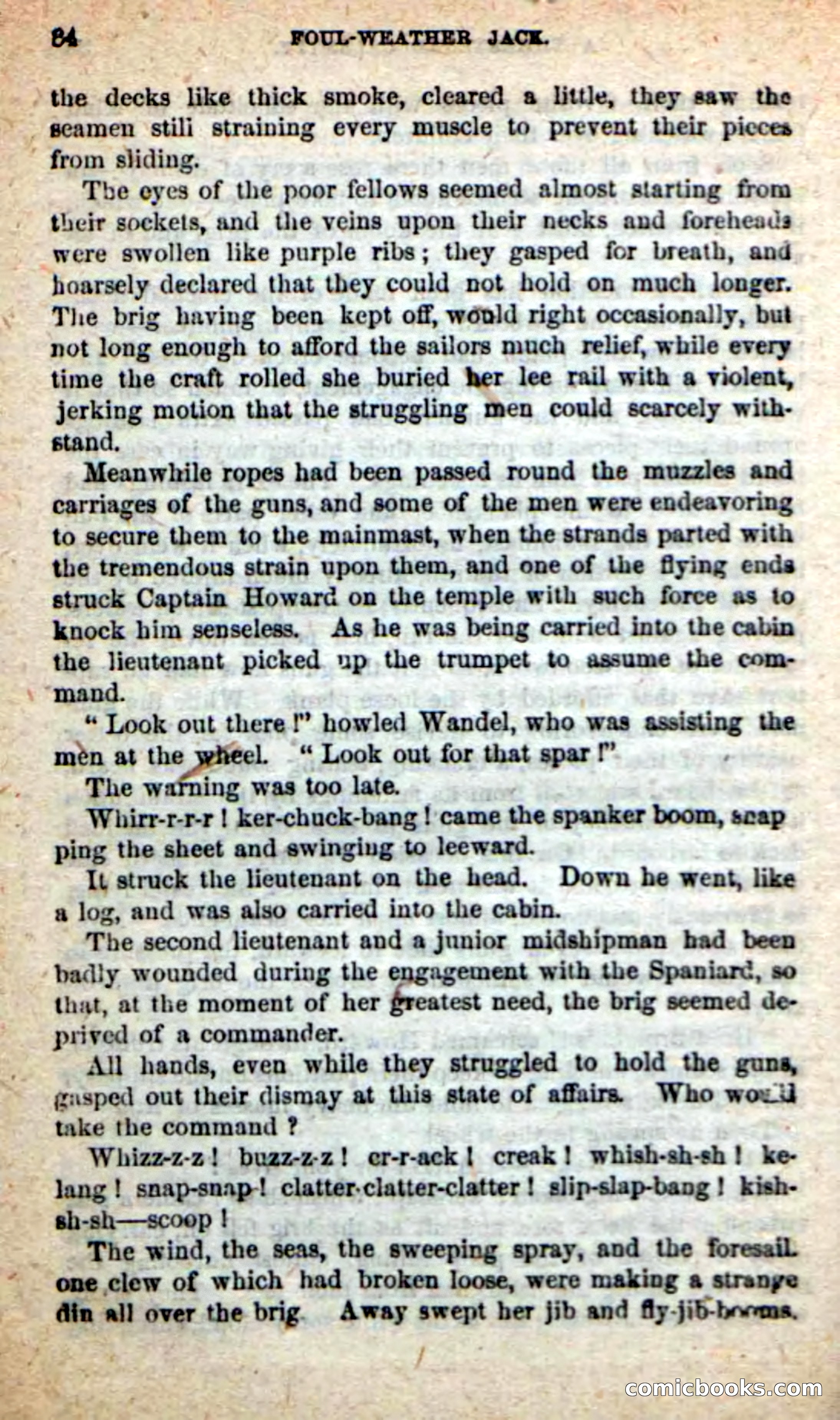 Beadle's New Dime Novels: Foul-Weather Jack — page 80 of 100