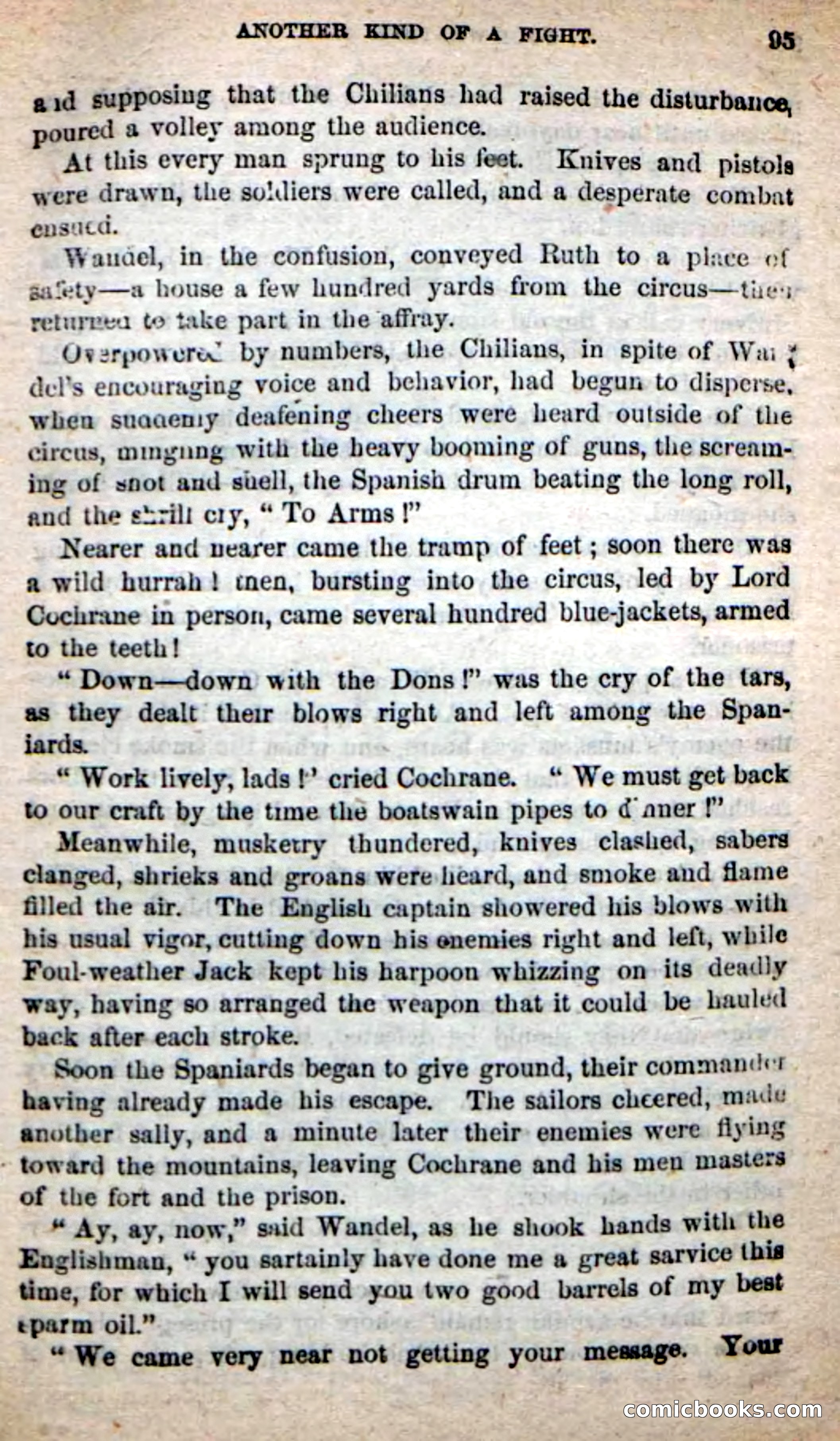 Beadle's New Dime Novels: Foul-Weather Jack — page 91 of 100