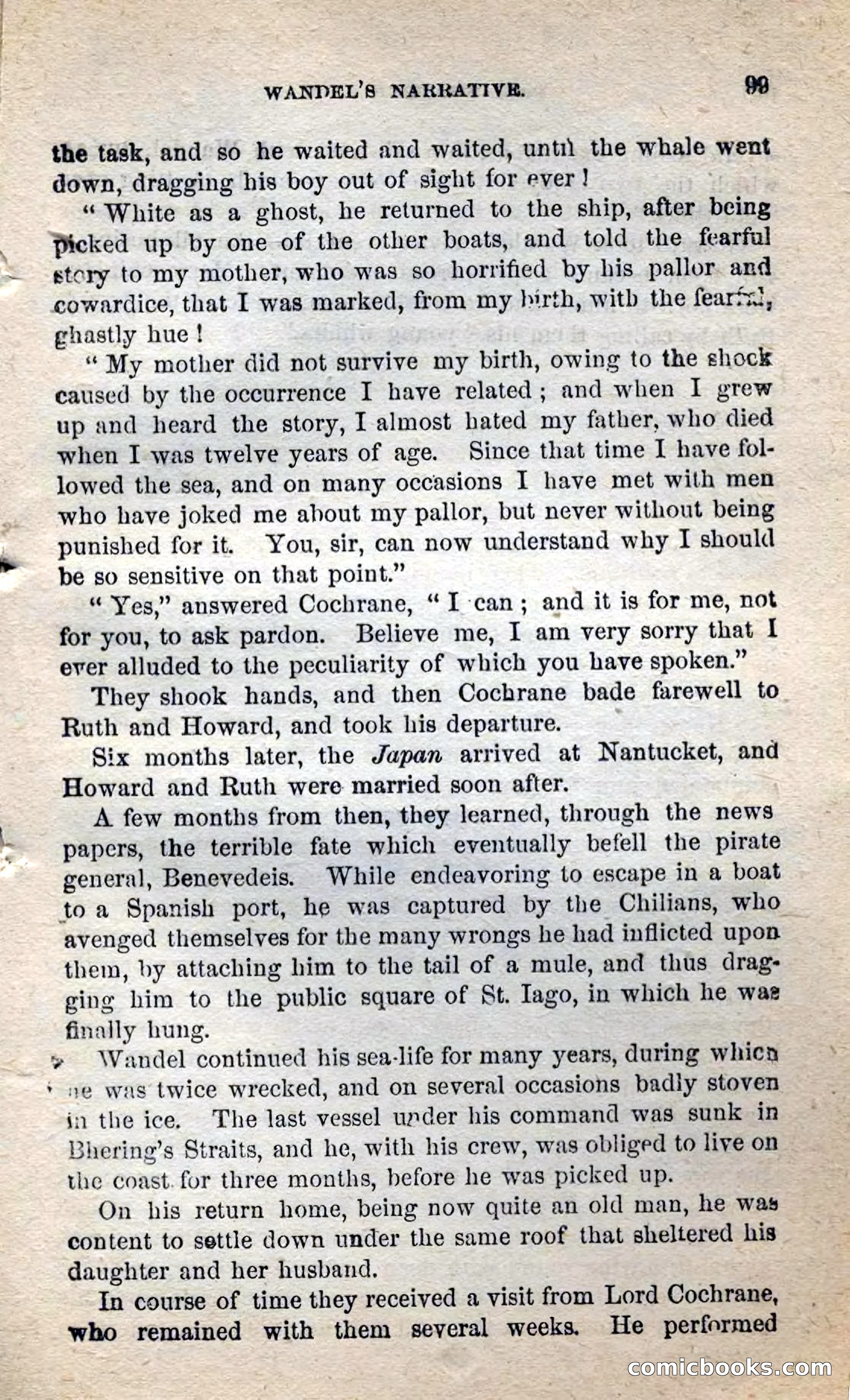 Beadle's New Dime Novels: Foul-Weather Jack — page 95 of 100