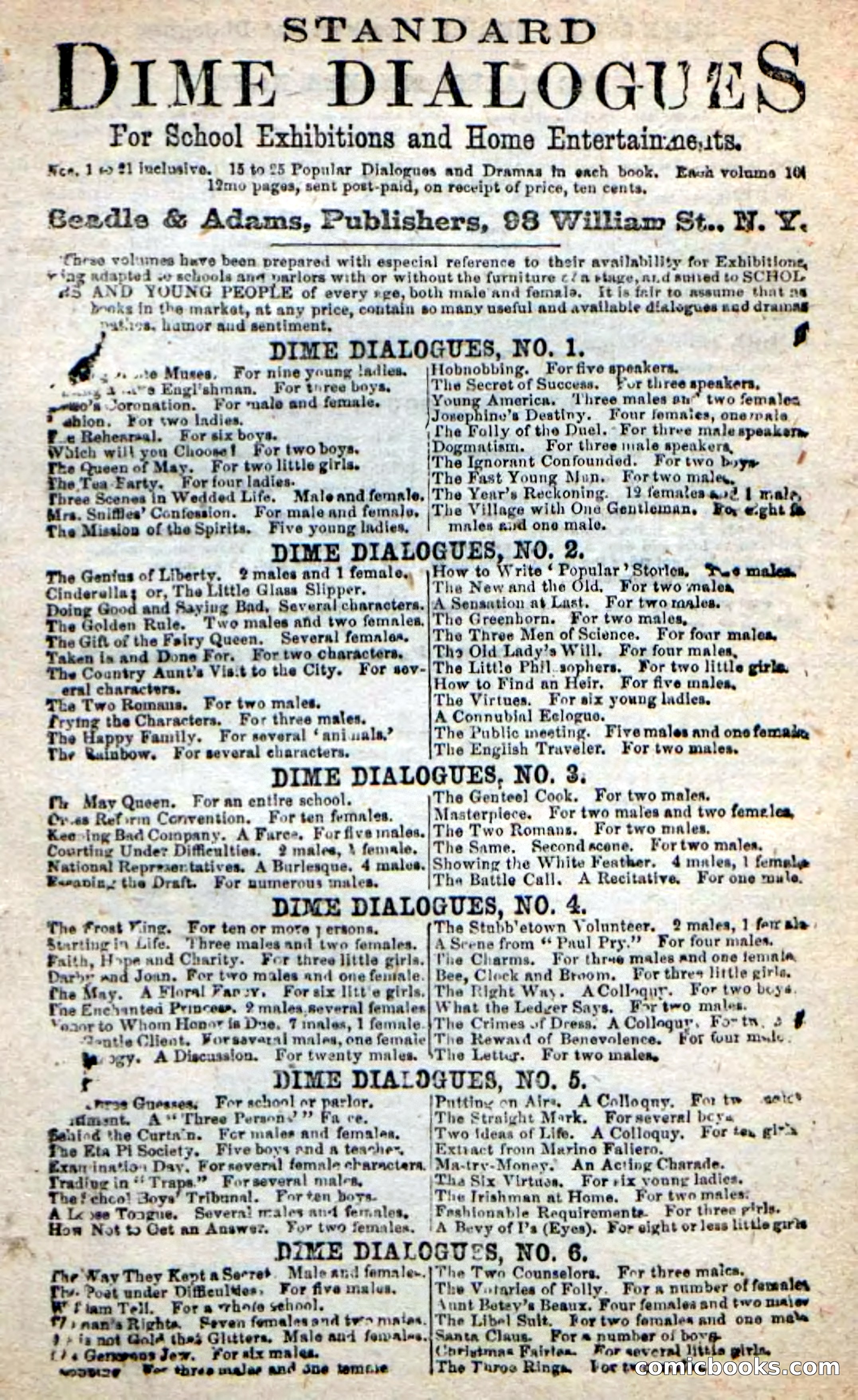 Beadle's New Dime Novels: Foul-Weather Jack — page 97 of 100