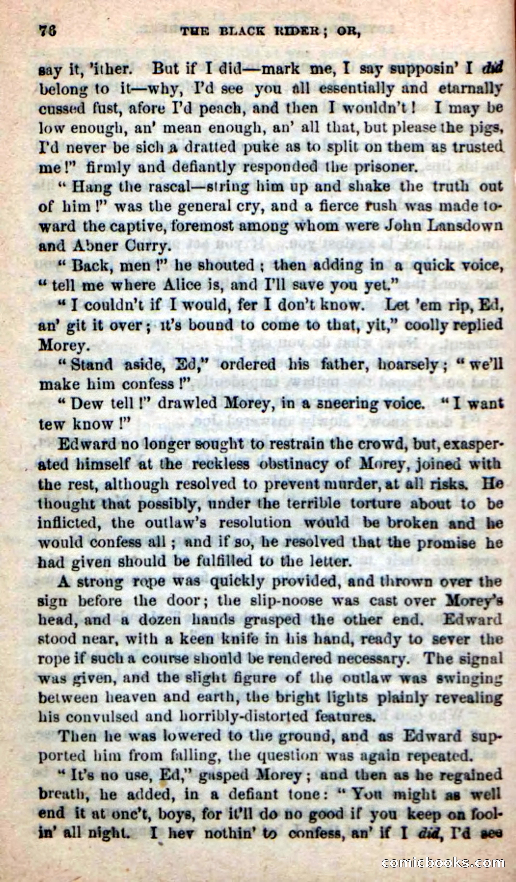 The Black Rider — page 72 of 100