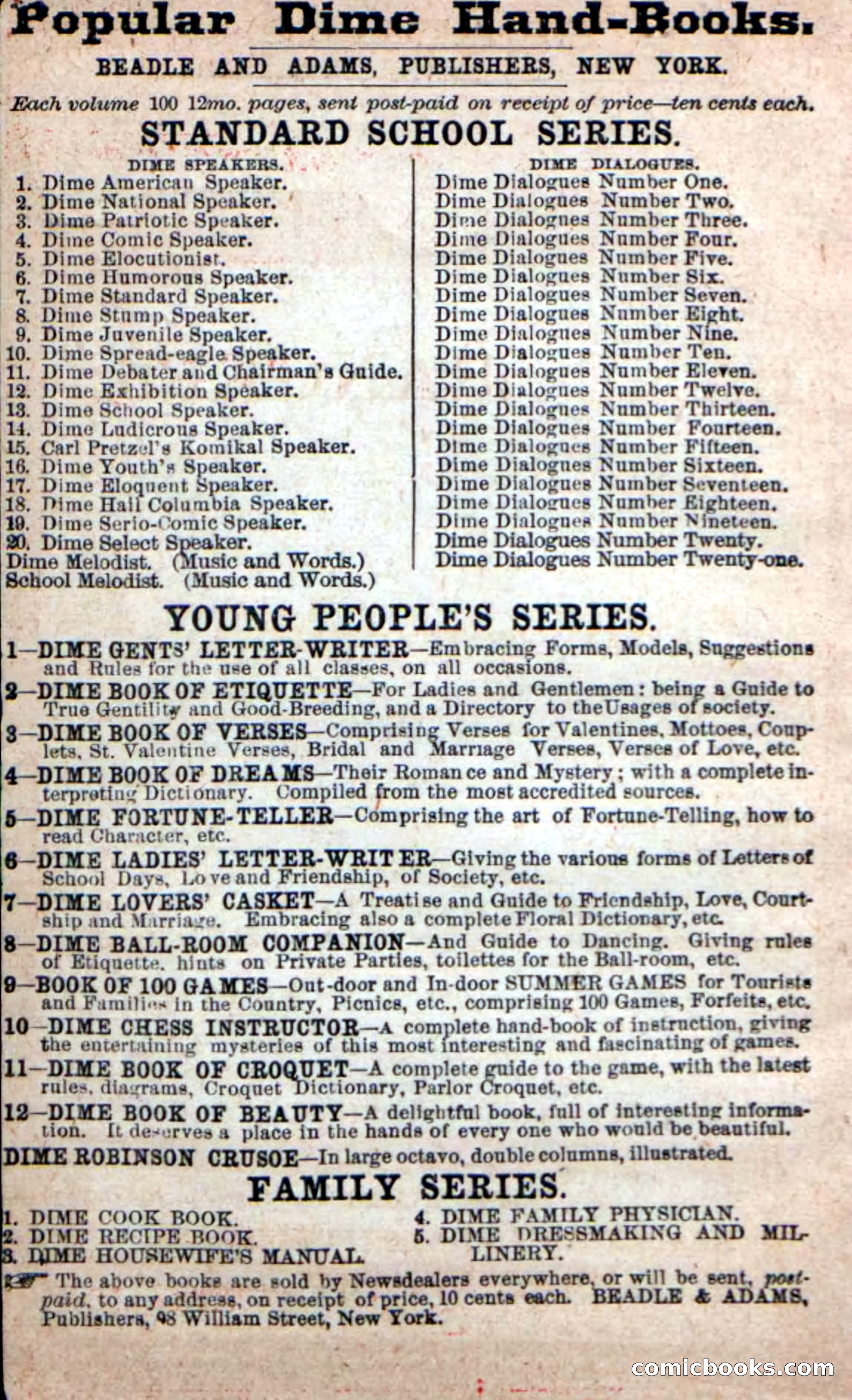 Beadle's New Dime Novels: The Lake Rangers — page 2 of 98