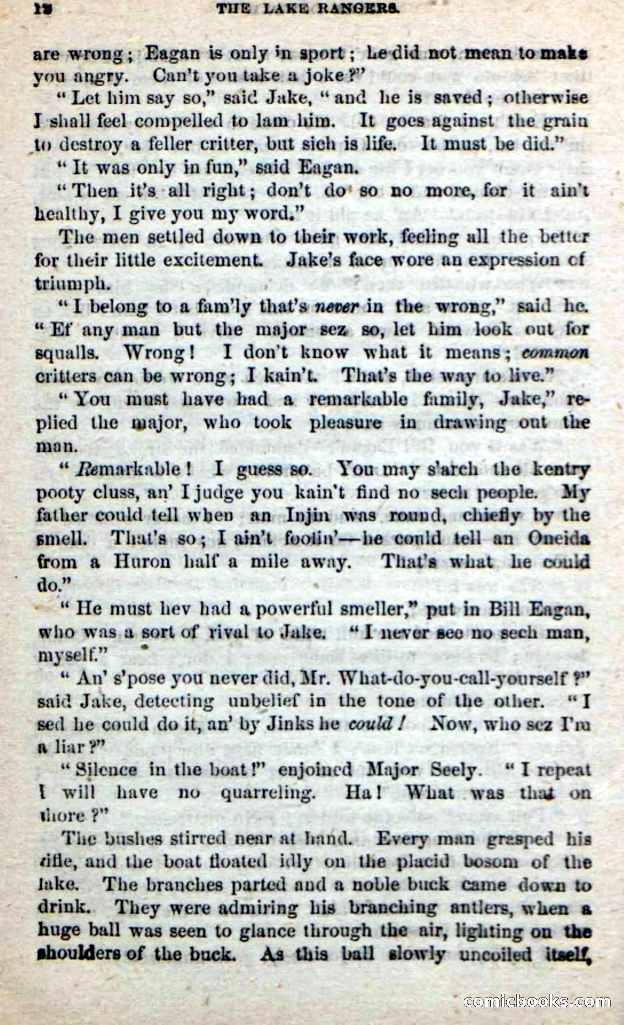 Beadle's New Dime Novels: The Lake Rangers — page 6 of 98