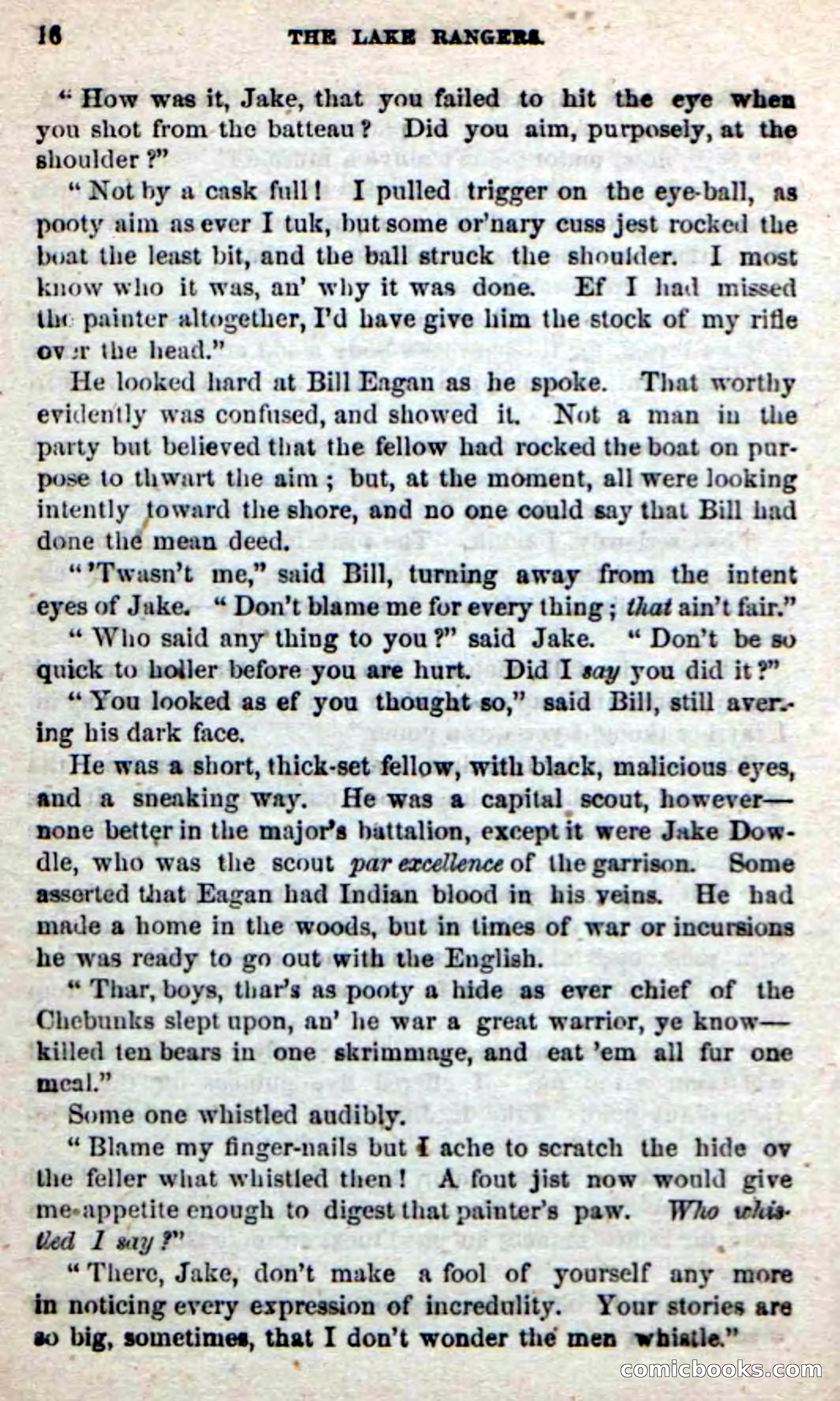 Beadle's New Dime Novels: The Lake Rangers — page 10 of 98