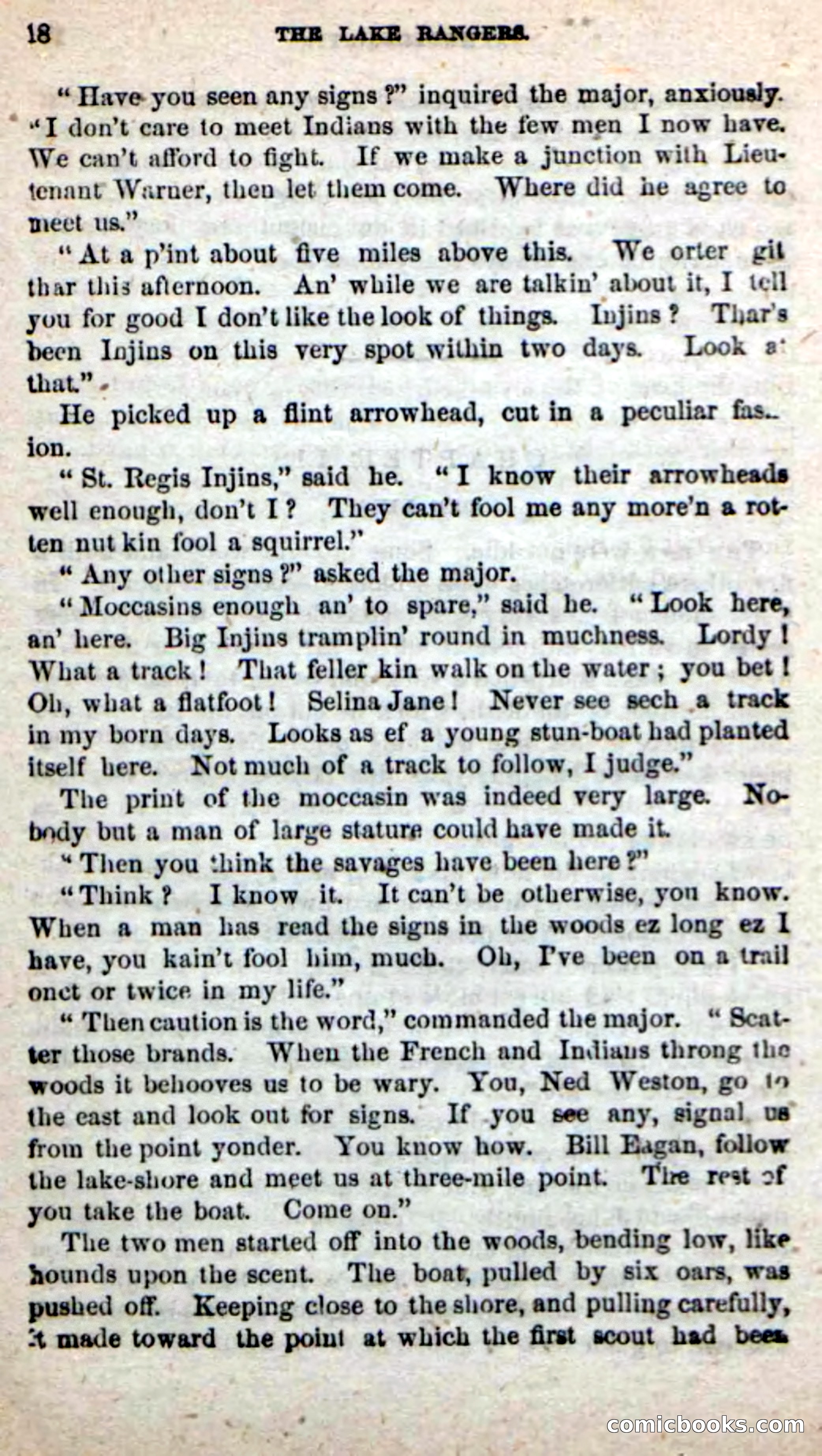 Beadle's New Dime Novels: The Lake Rangers — page 12 of 98