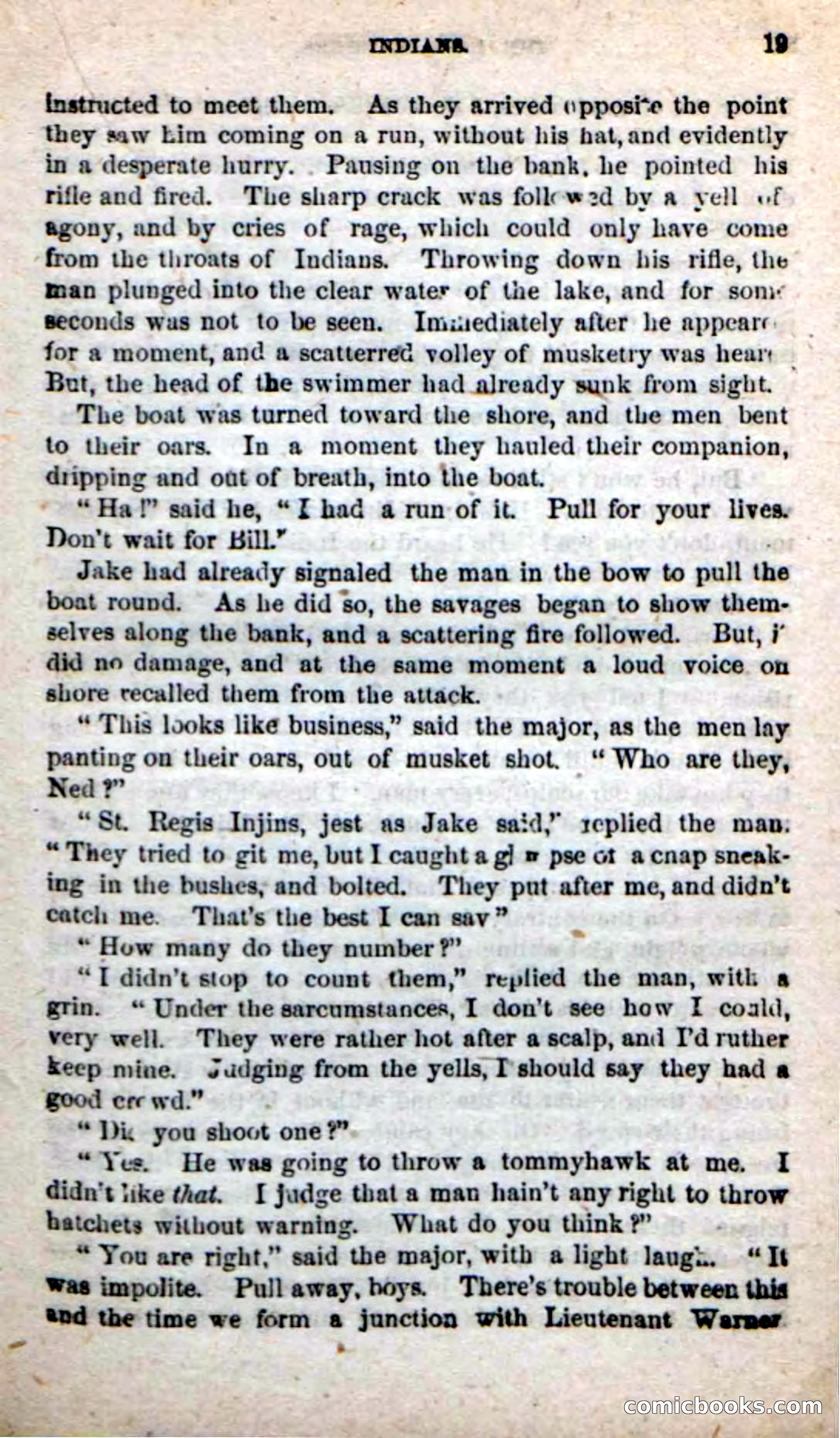 Beadle's New Dime Novels: The Lake Rangers — page 13 of 98