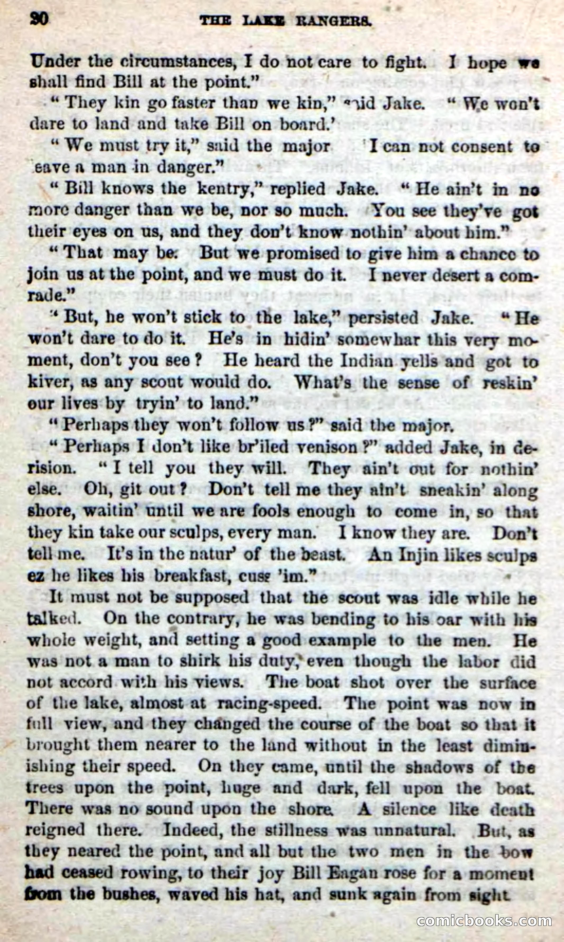 Beadle's New Dime Novels: The Lake Rangers — page 14 of 98
