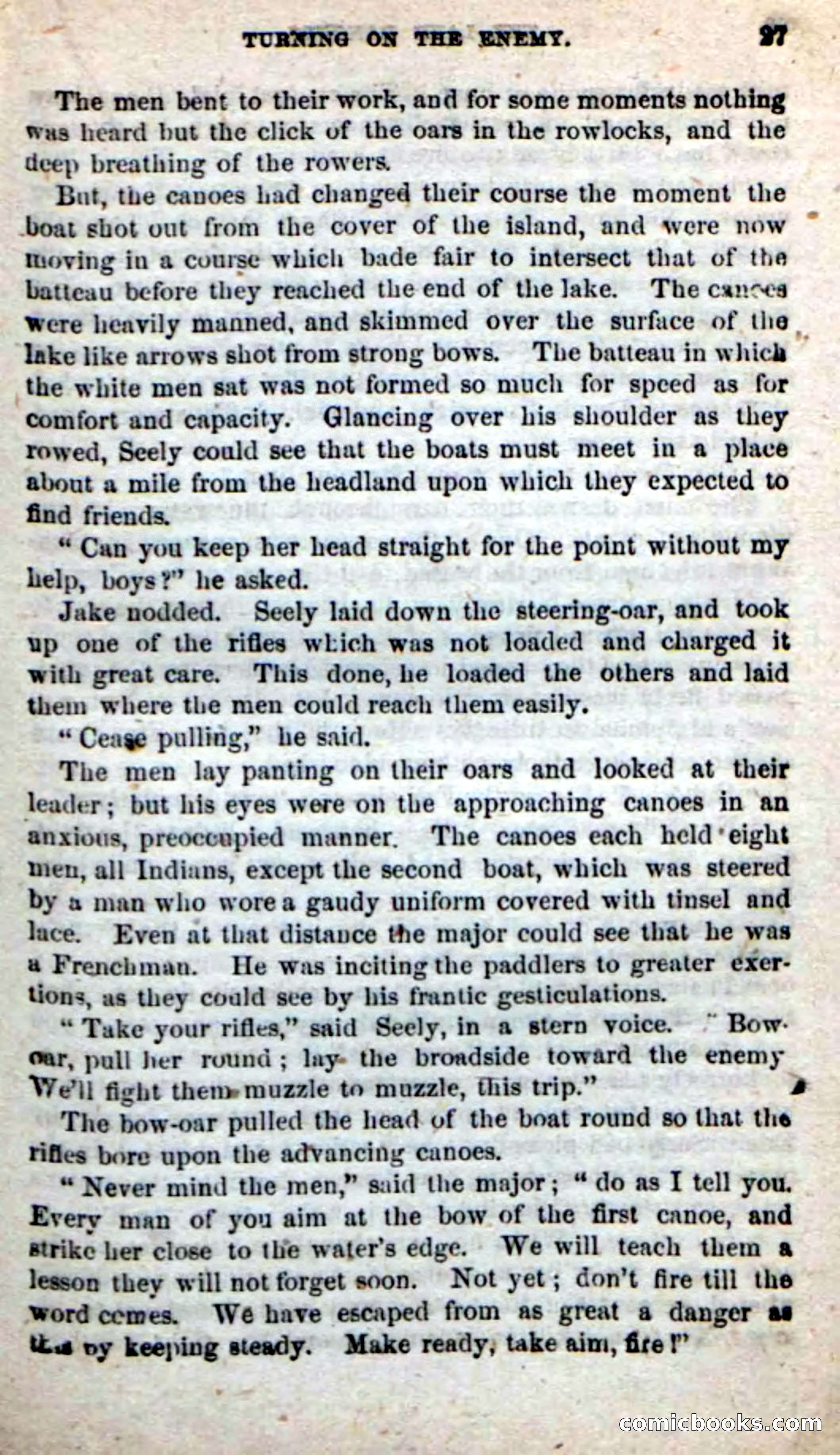 Beadle's New Dime Novels: The Lake Rangers — page 21 of 98