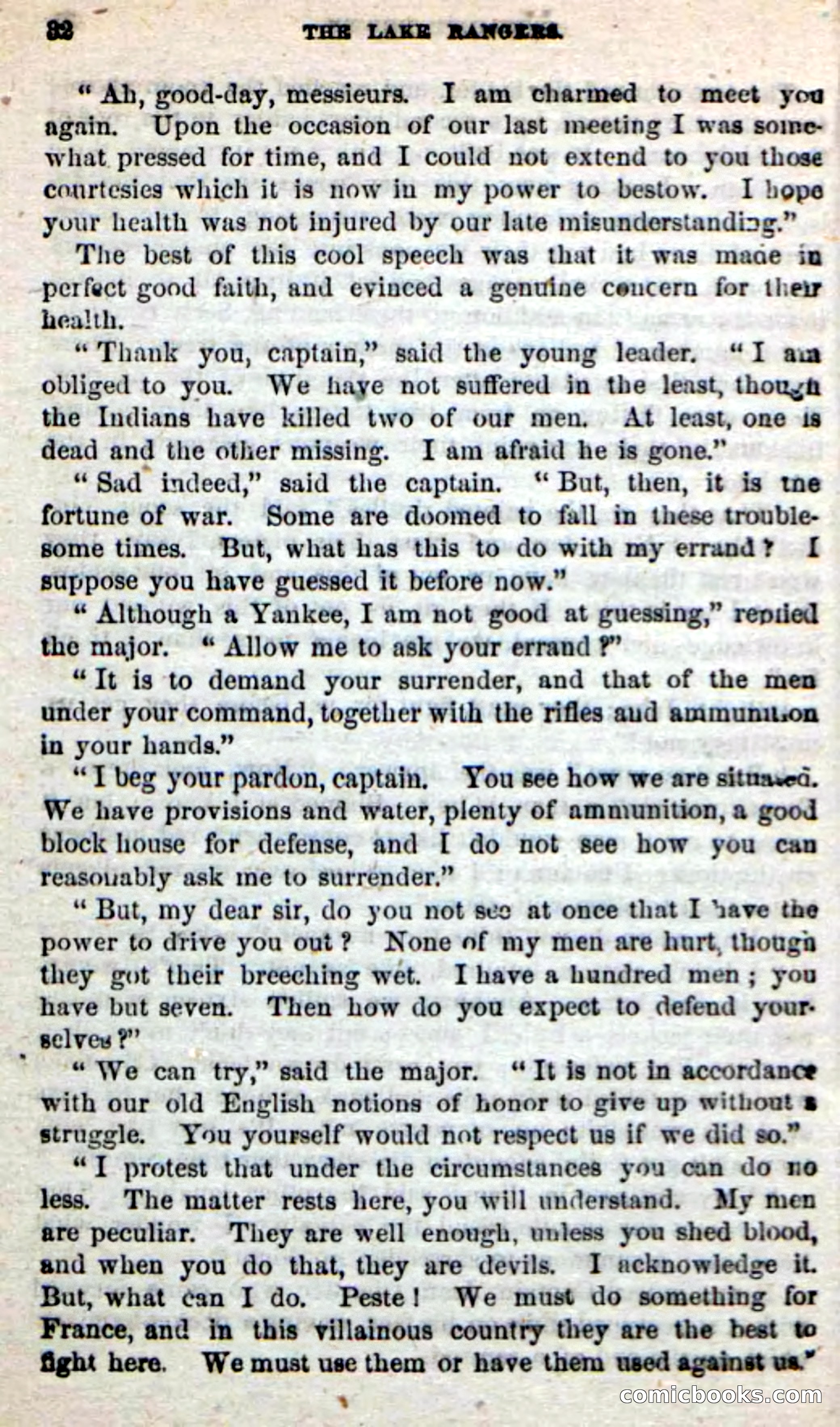 Beadle's New Dime Novels: The Lake Rangers — page 26 of 98
