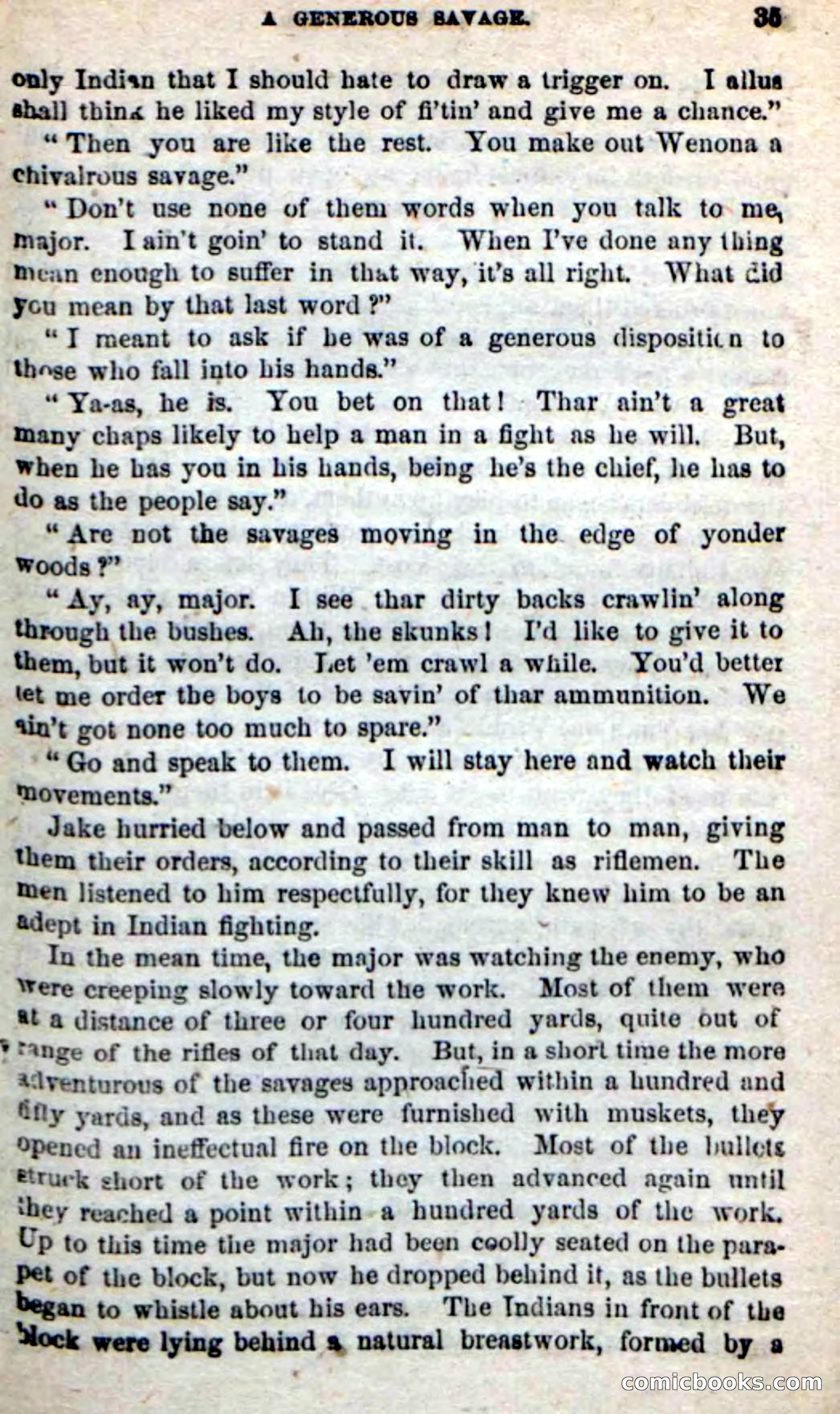 Beadle's New Dime Novels: The Lake Rangers — page 29 of 98