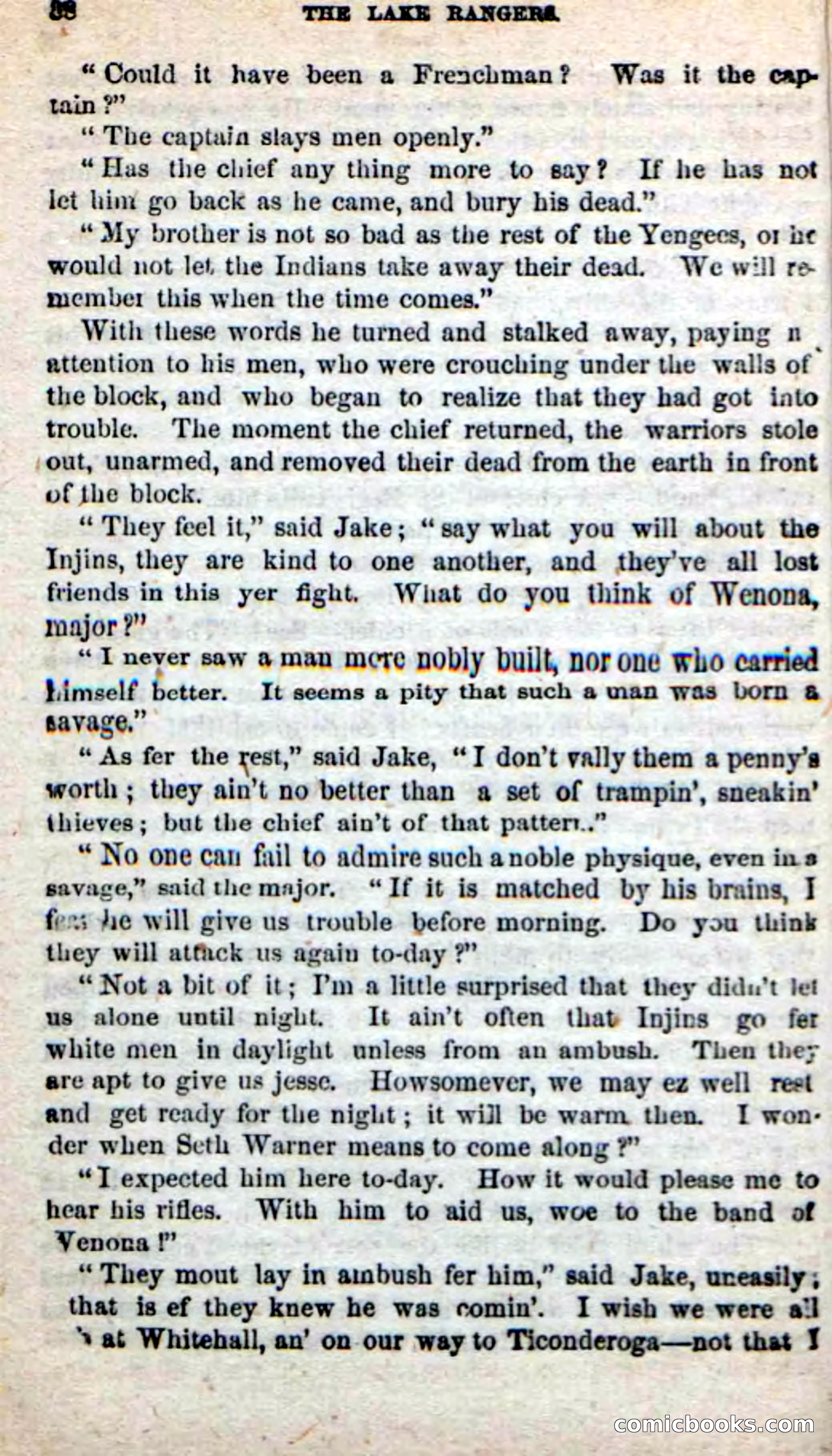 Beadle's New Dime Novels: The Lake Rangers — page 32 of 98