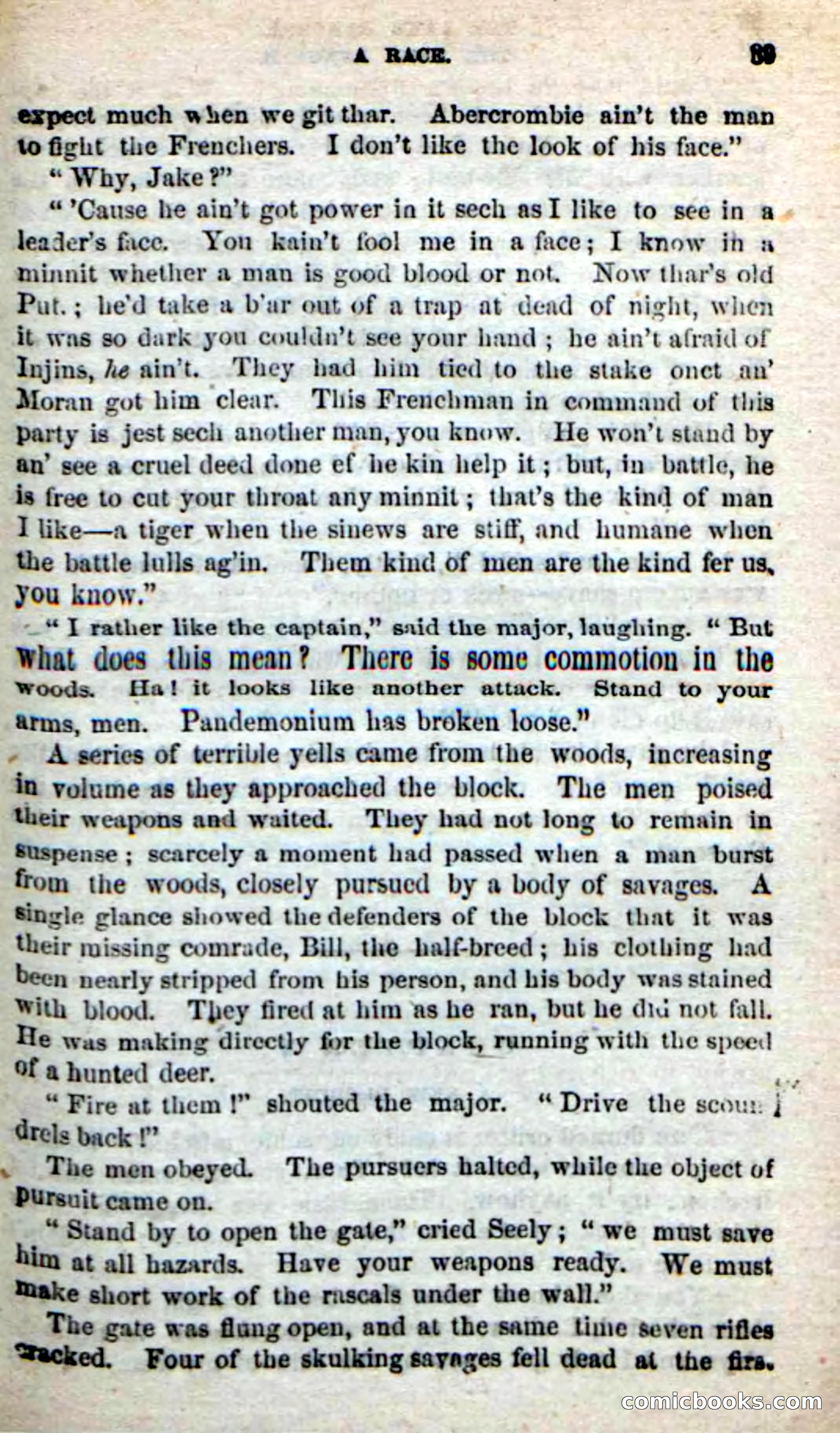 Beadle's New Dime Novels: The Lake Rangers — page 33 of 98