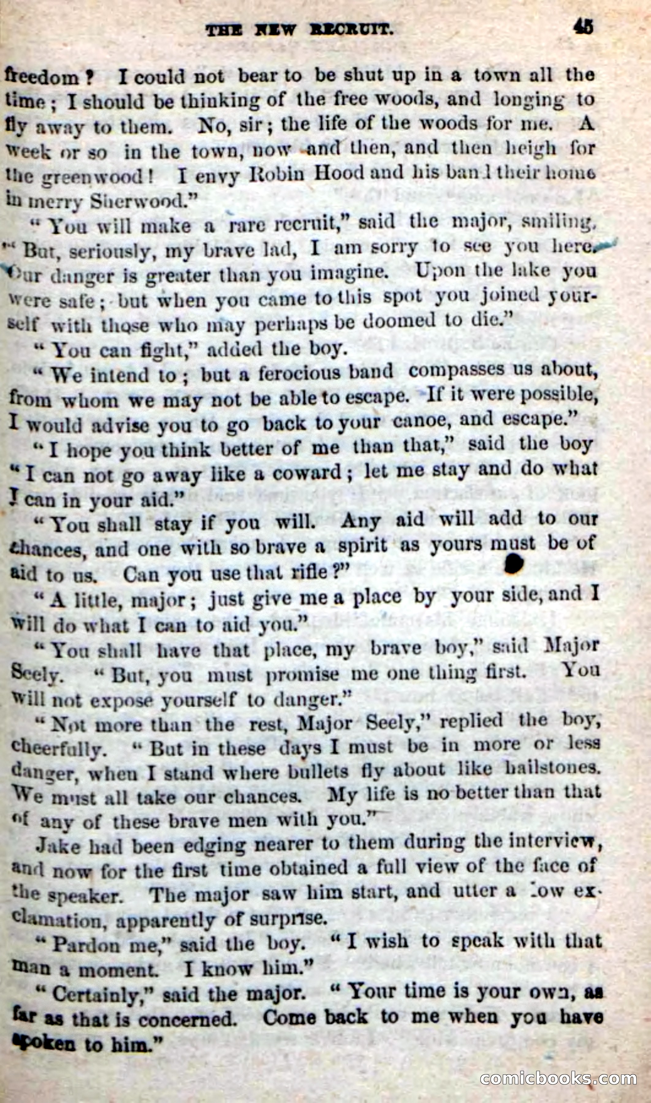 Beadle's New Dime Novels: The Lake Rangers — page 39 of 98