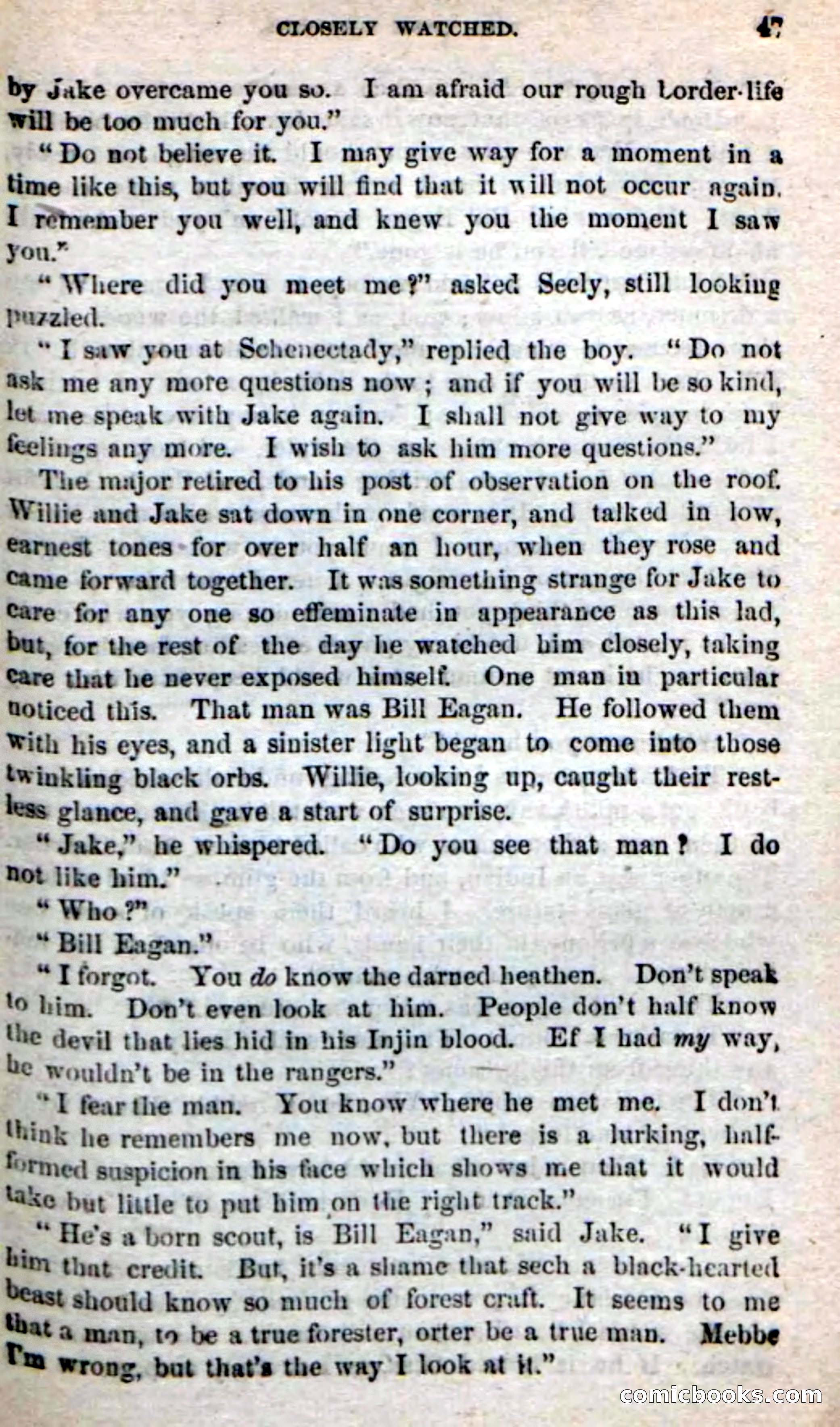 Beadle's New Dime Novels: The Lake Rangers — page 41 of 98