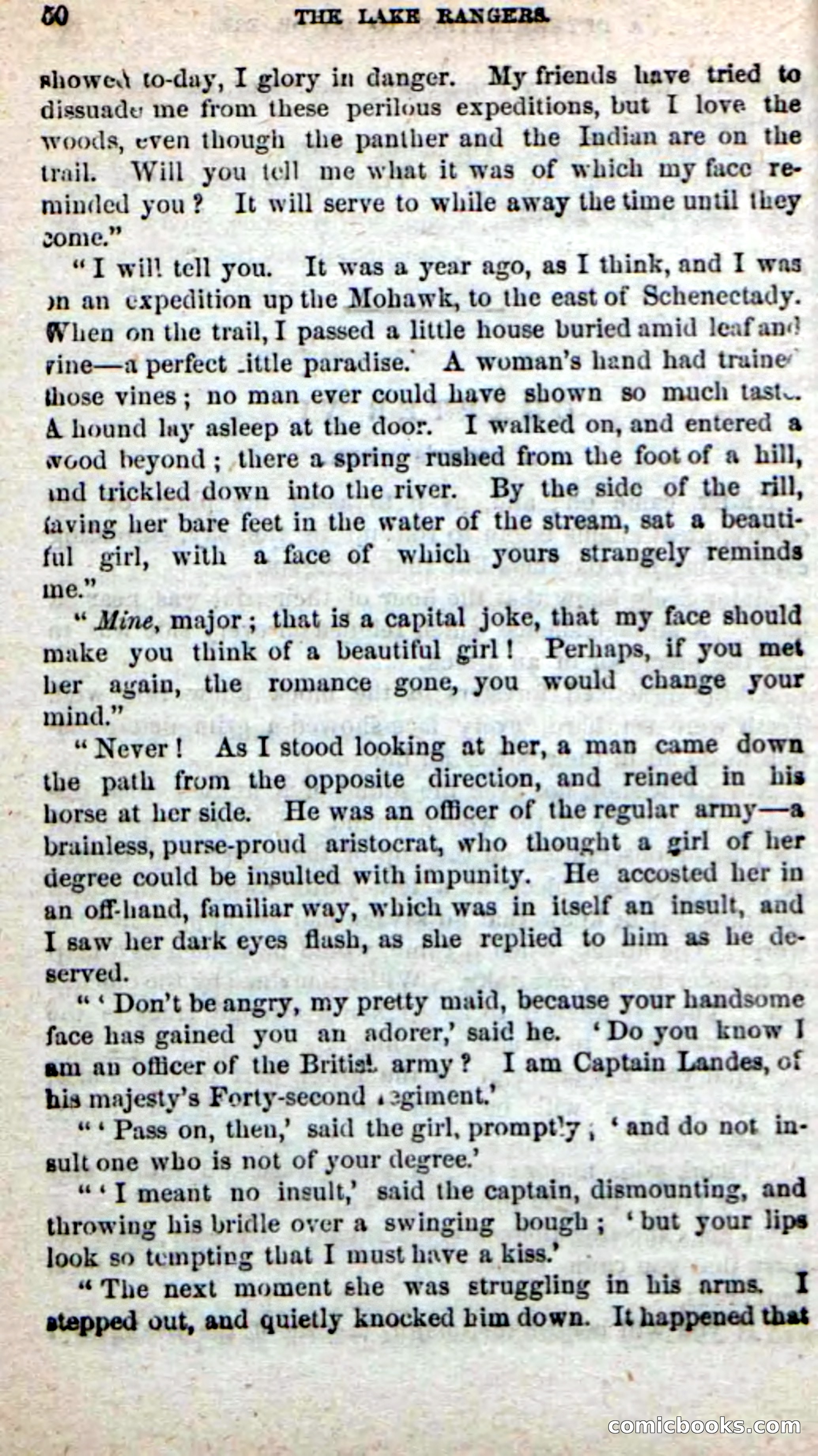 Beadle's New Dime Novels: The Lake Rangers — page 44 of 98
