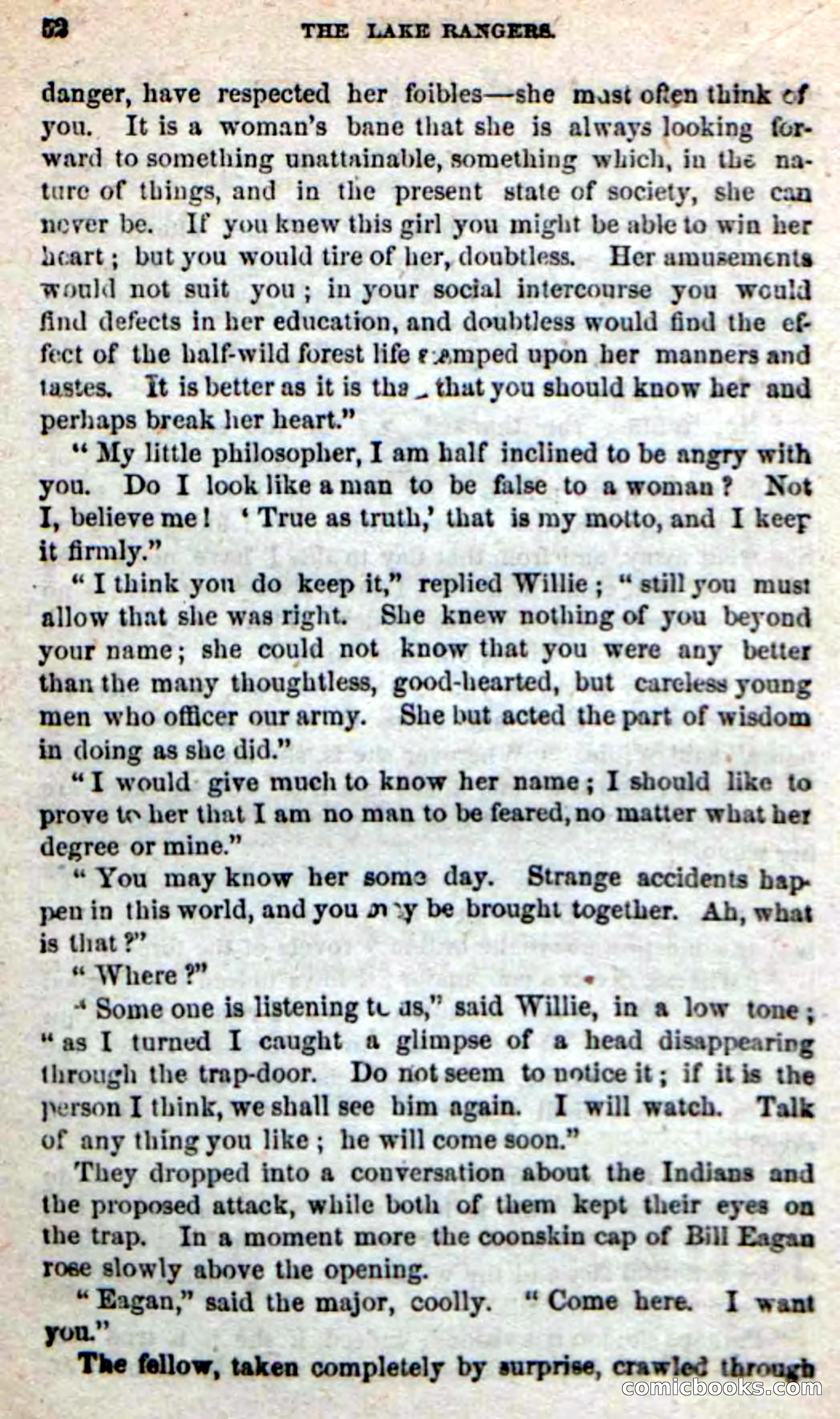 Beadle's New Dime Novels: The Lake Rangers — page 46 of 98