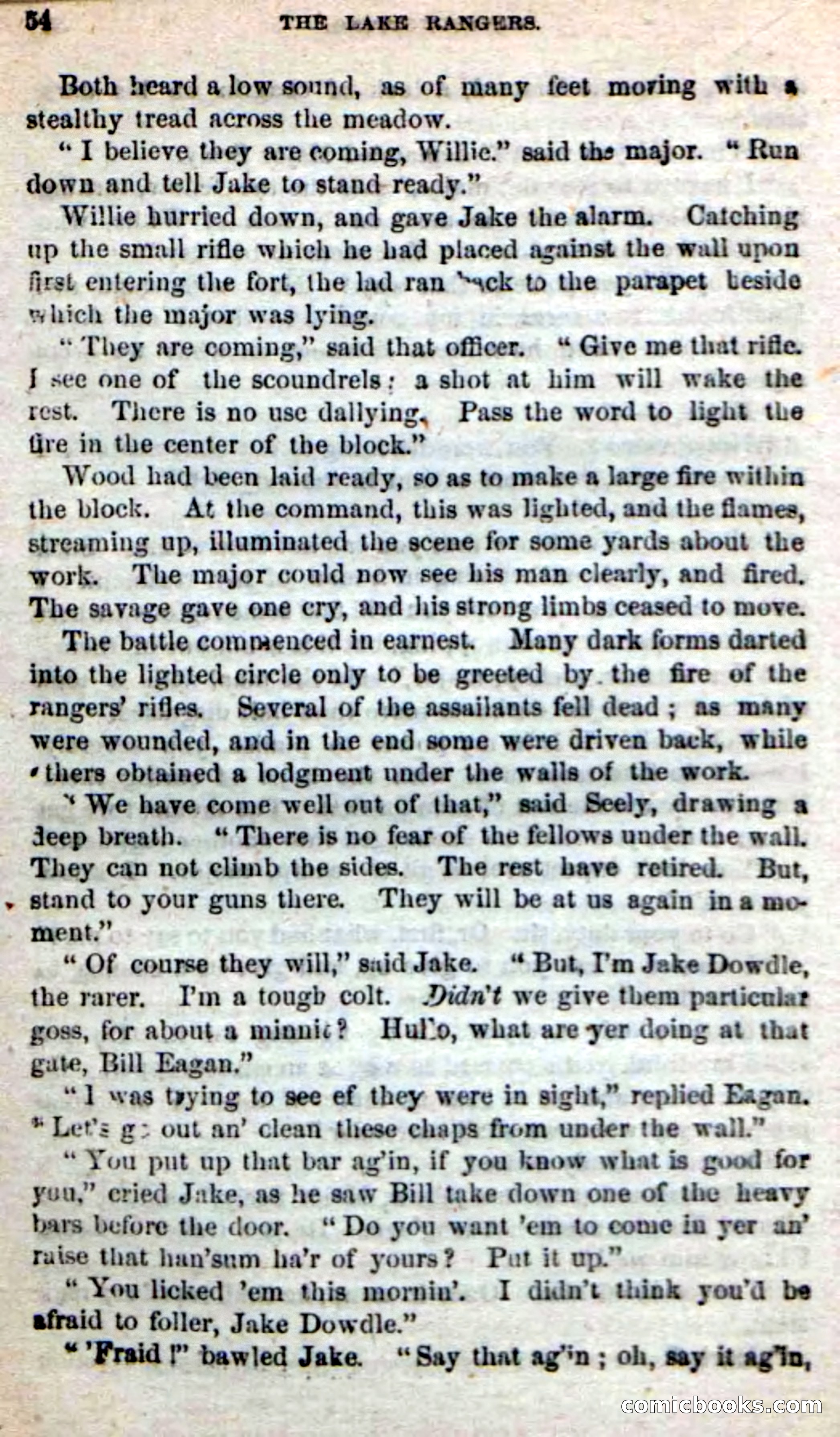 Beadle's New Dime Novels: The Lake Rangers — page 48 of 98