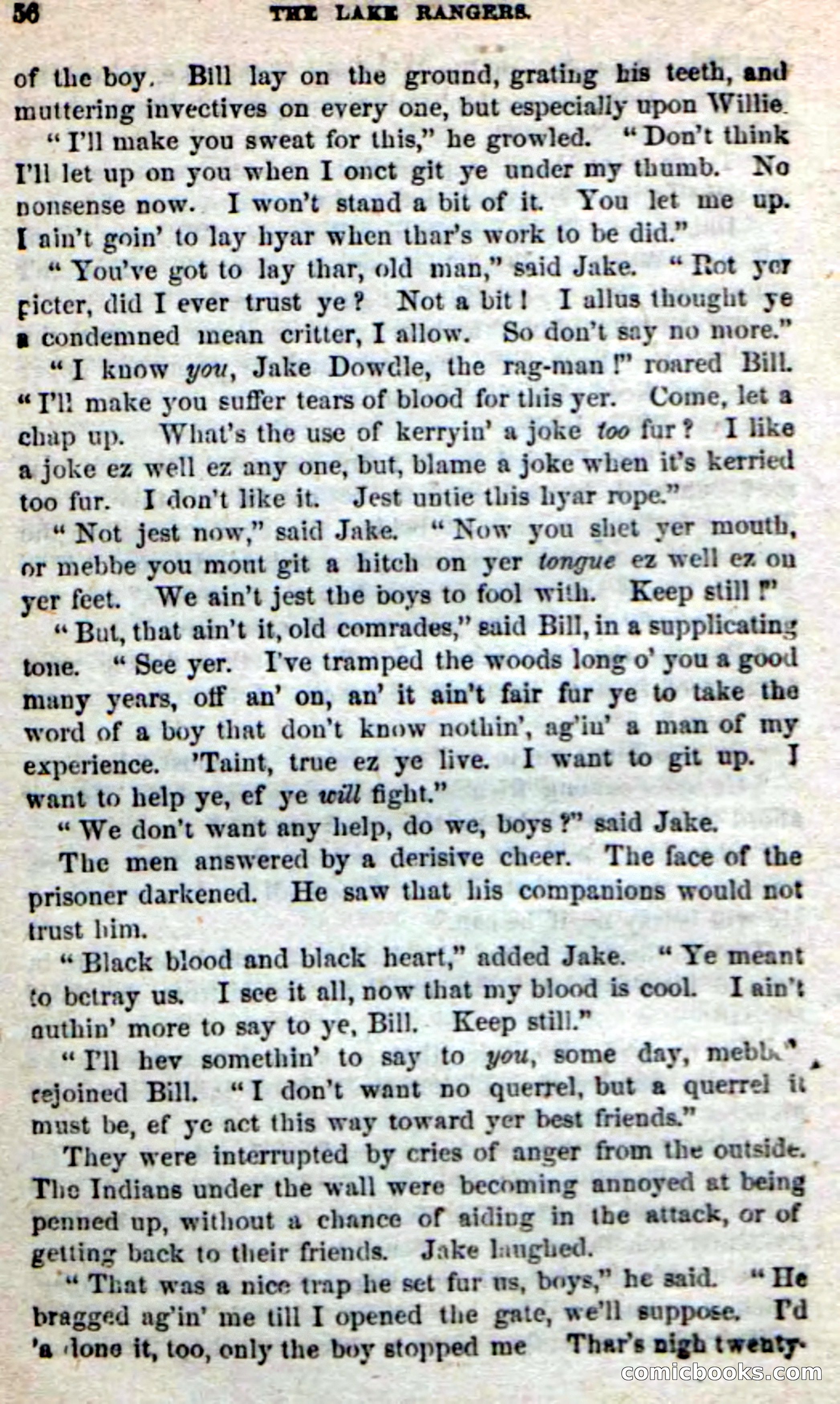 Beadle's New Dime Novels: The Lake Rangers — page 50 of 98