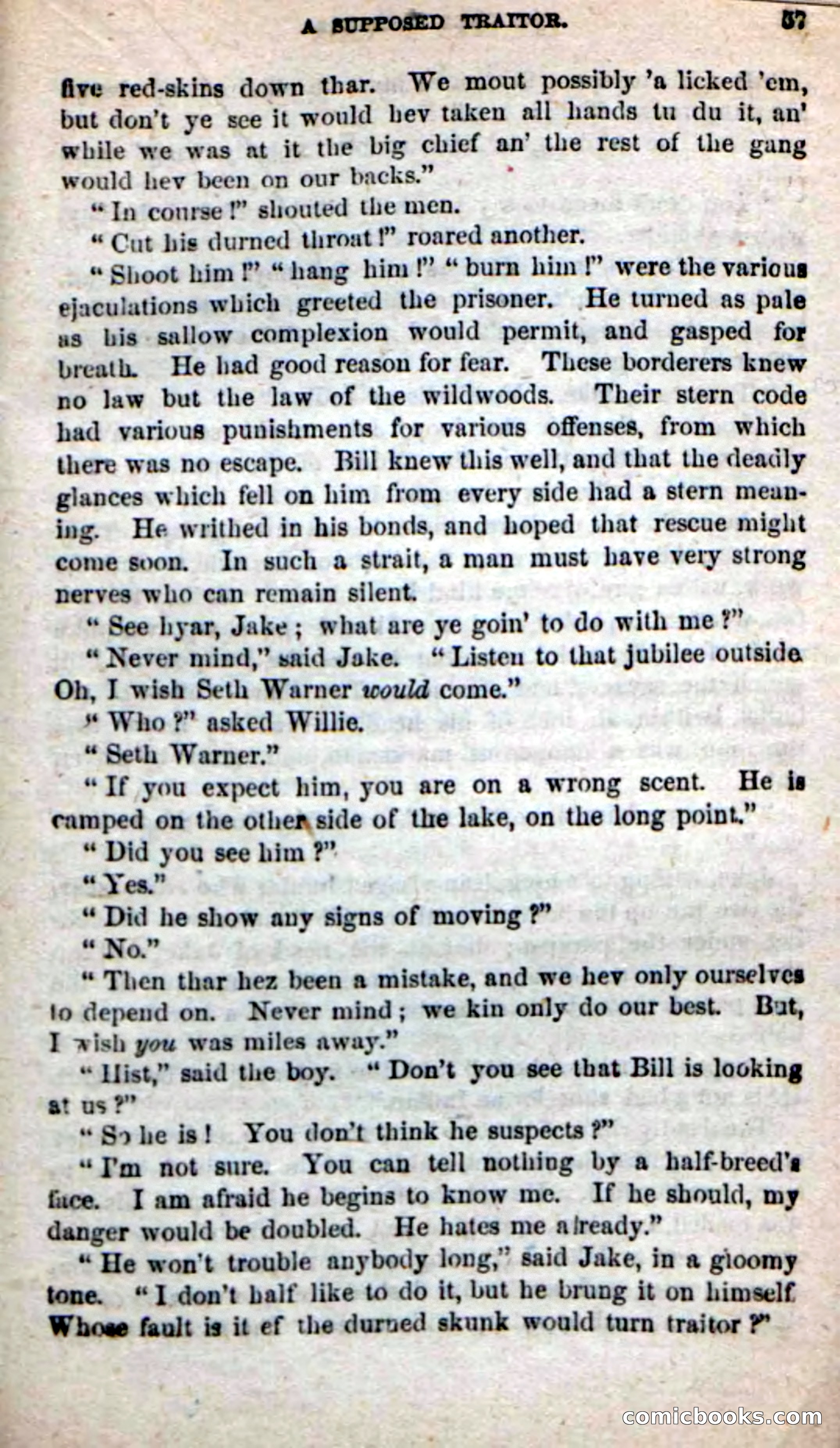 Beadle's New Dime Novels: The Lake Rangers — page 51 of 98